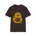 Sunflower Graphic T-Shirt — Vintage Yellow Bloom Tee