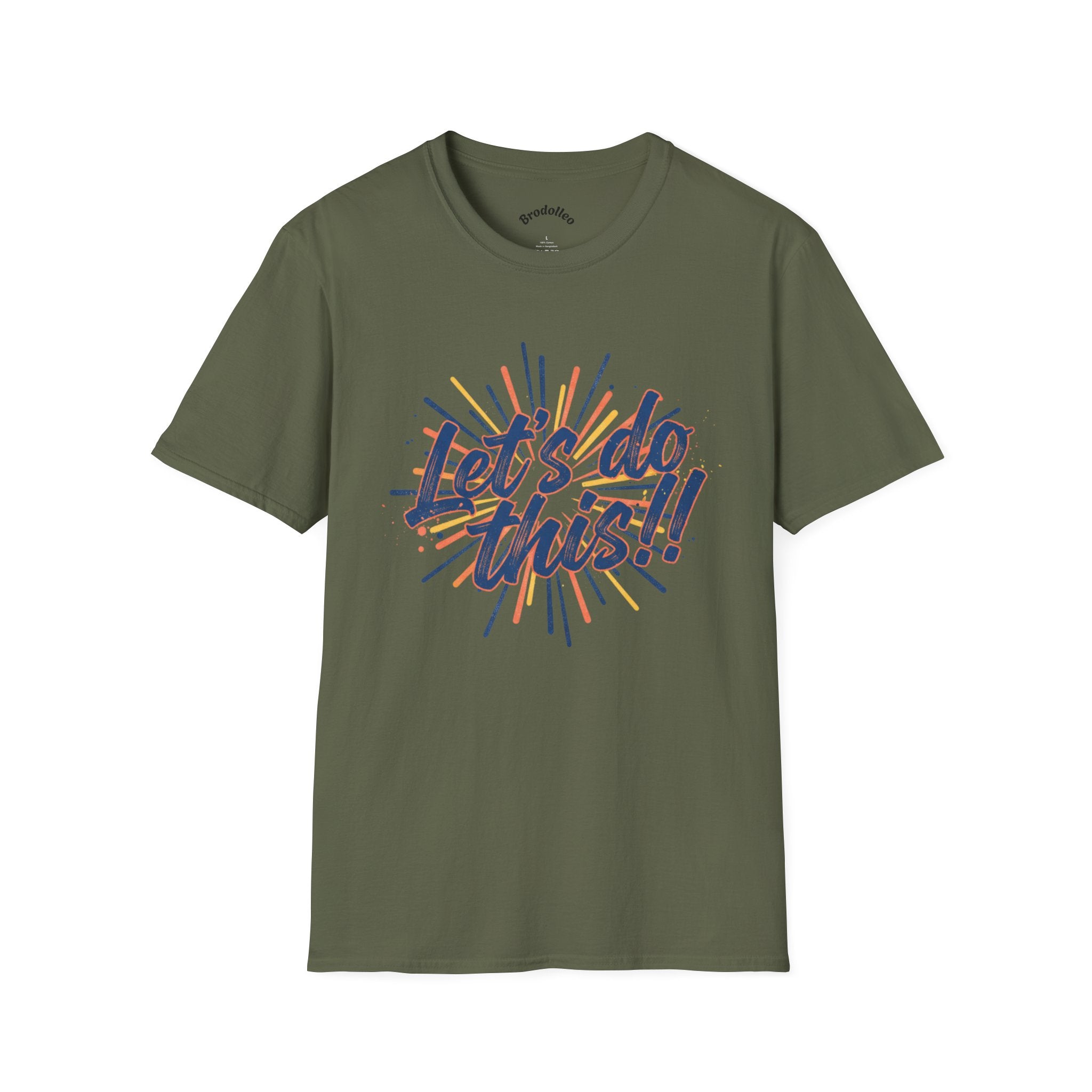 Let's Do This! Motivational T-Shirt — Inspirational Graphic Tee for Goal-Getters