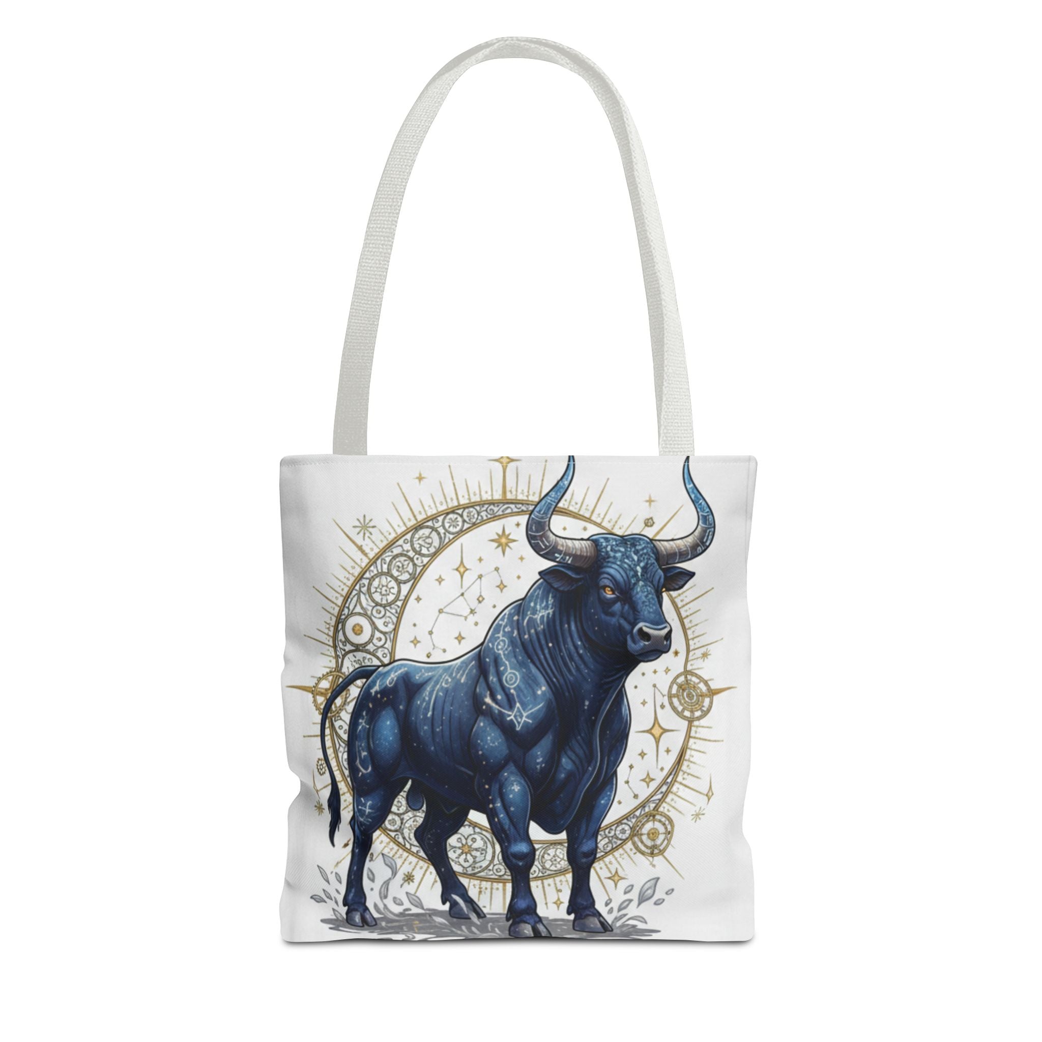 Taurus Zodiac Tote Bag — Blue Bull Astrology Market Tote