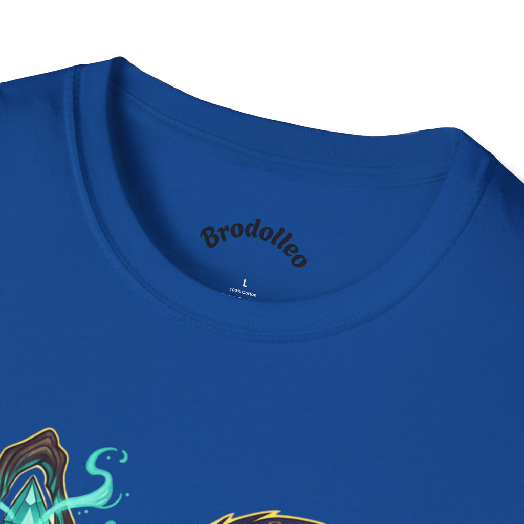 Mage Penguin Graphic T-Shirt — Cute Fantasy Wizard Penguin Tee