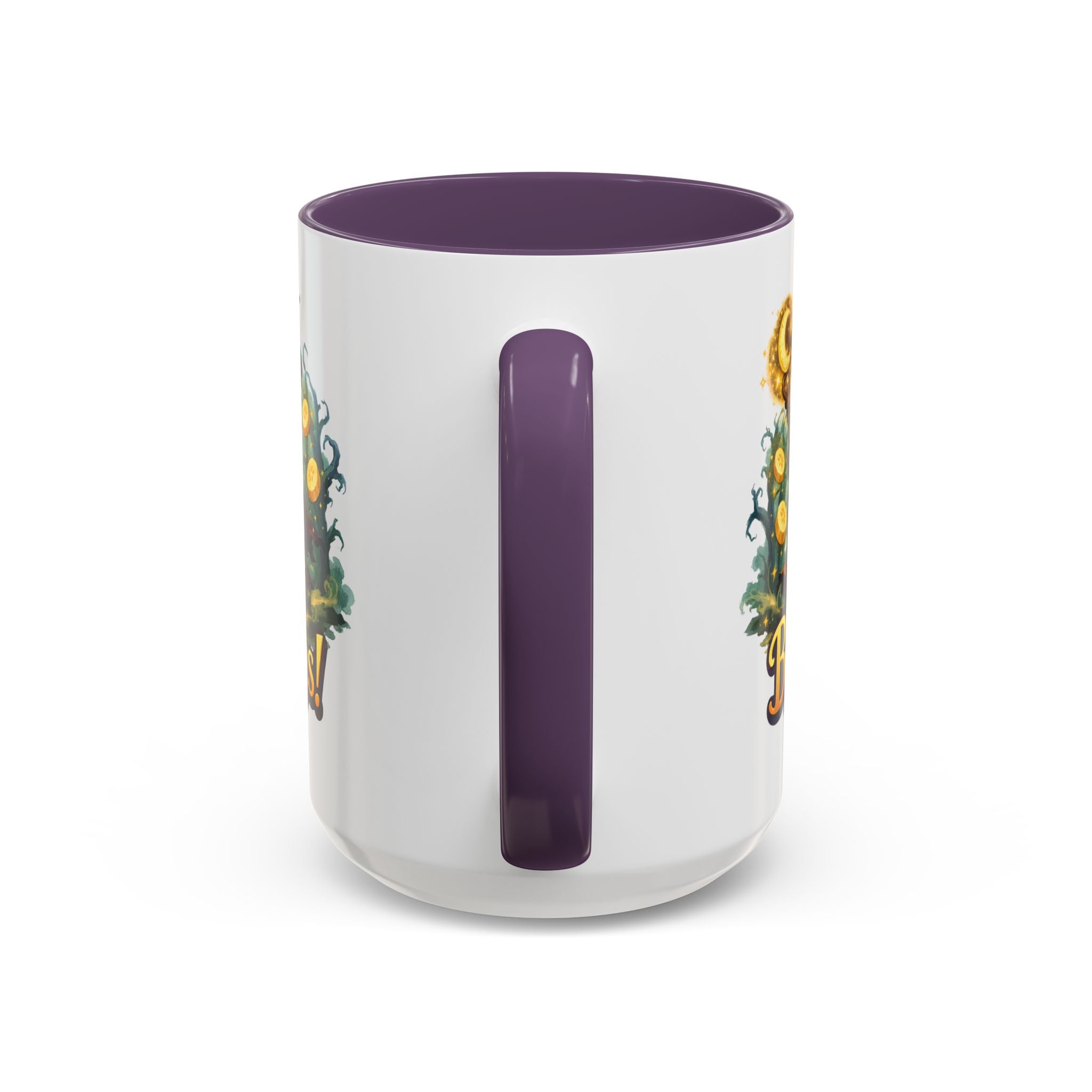 Going Bananas! Witch Banana Accent Coffee Mug — Fun Halloween Coffee Cup (11/15oz)