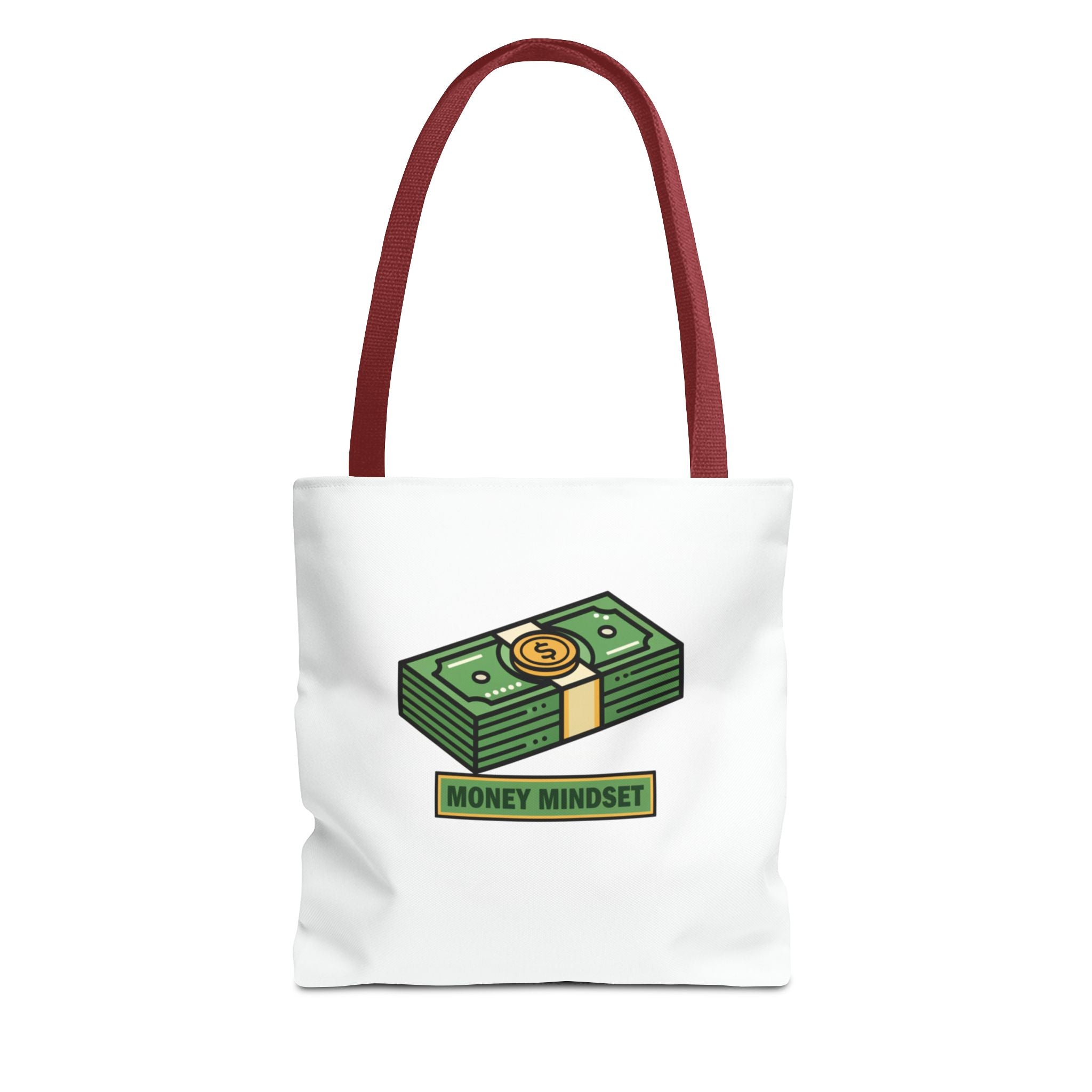 Money Mindset Tote Bag — Cash Stack Graphic Eco Shopper