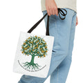 Money Tree Tote Bag — Illustrated Cash Tree Eco Shopper