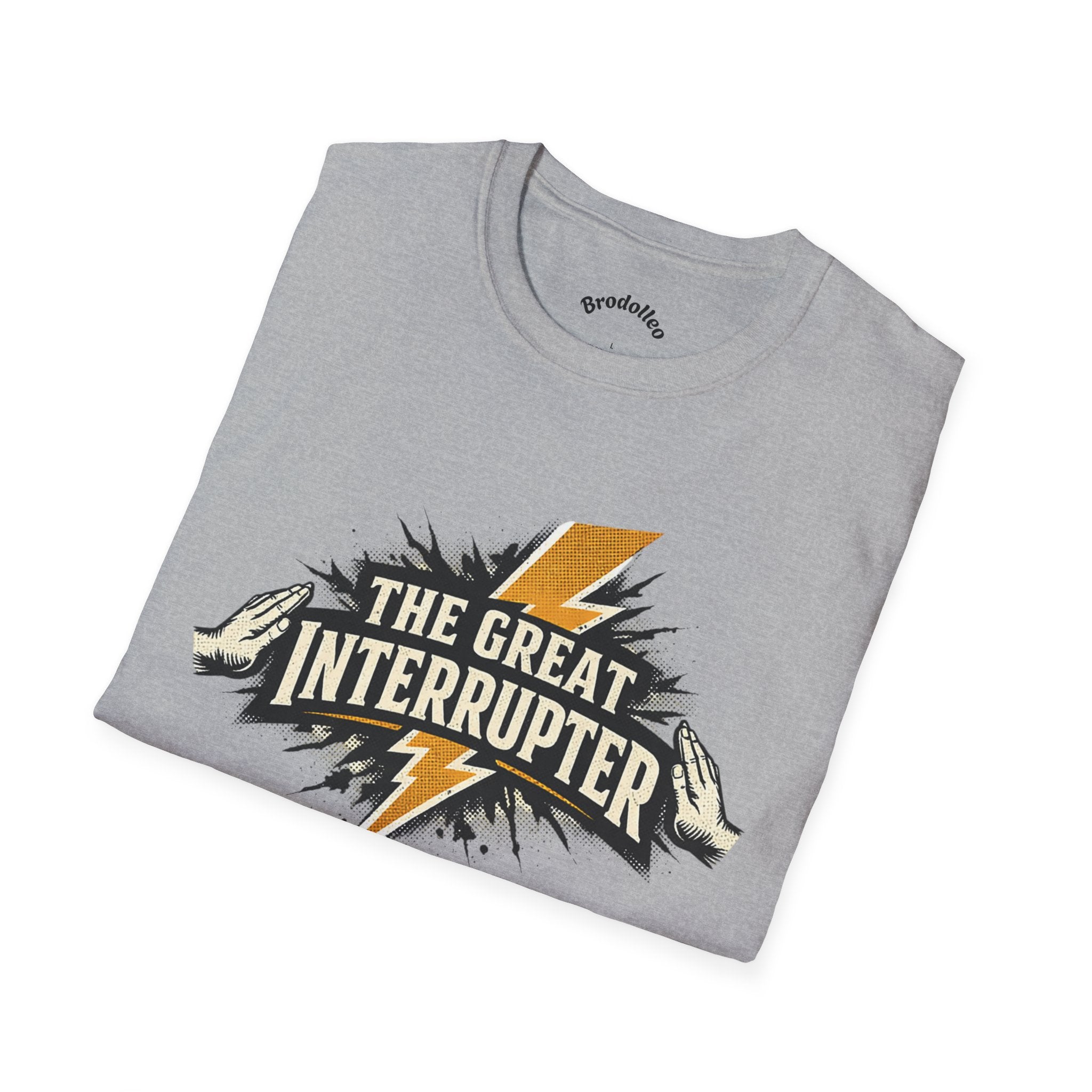 The Great Interrupter T-Shirt — Lightning Bolt Graphic Tee