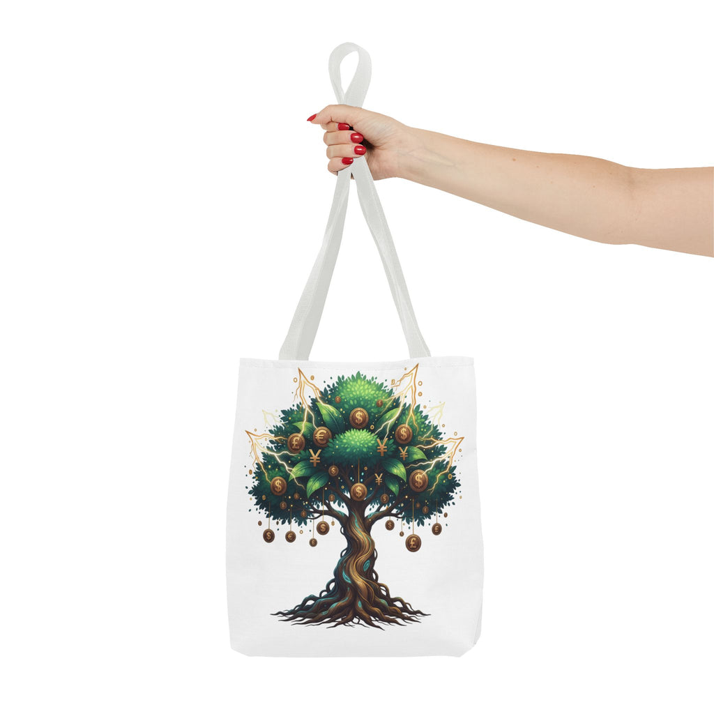 Tree of Life Tote Bag — Botanical Boho Eco Canvas Tote