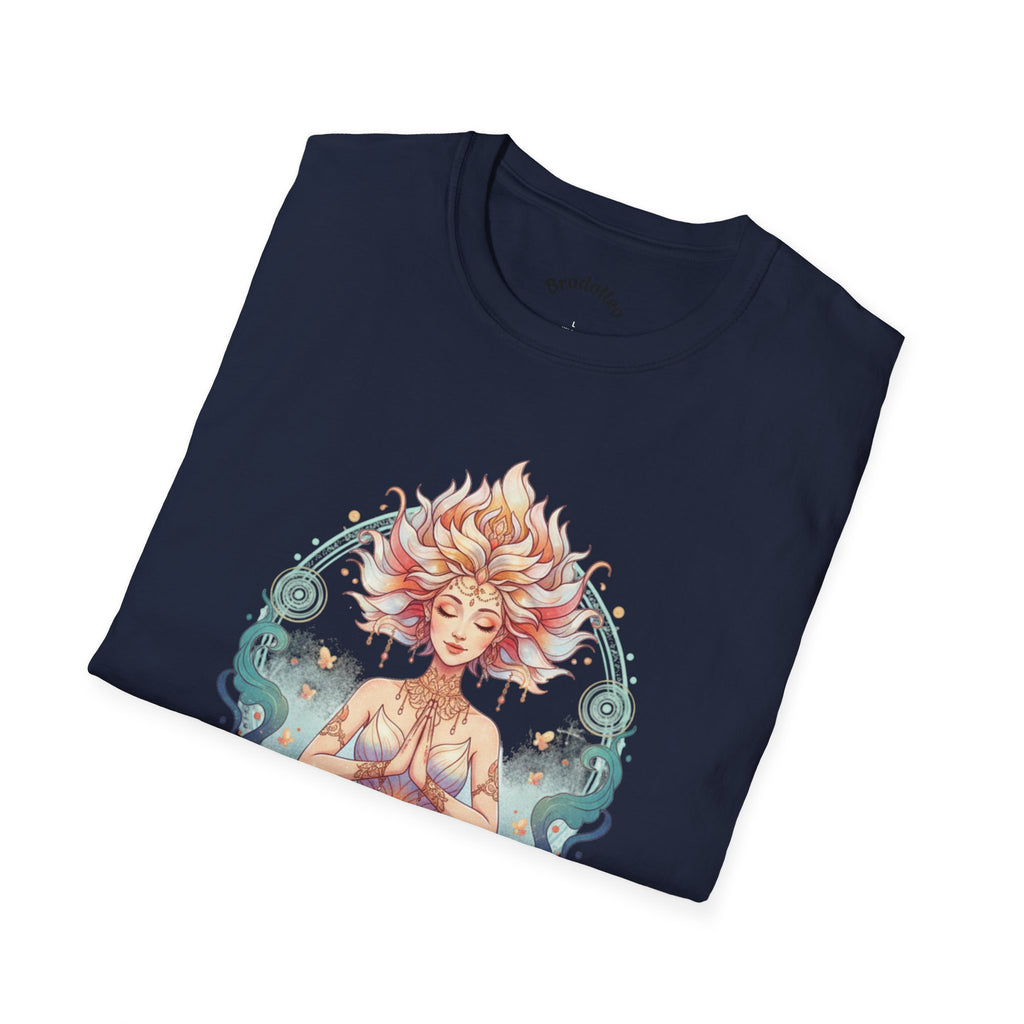 Meditation Lotus T-Shirt — Namaste the Day Yoga Tee