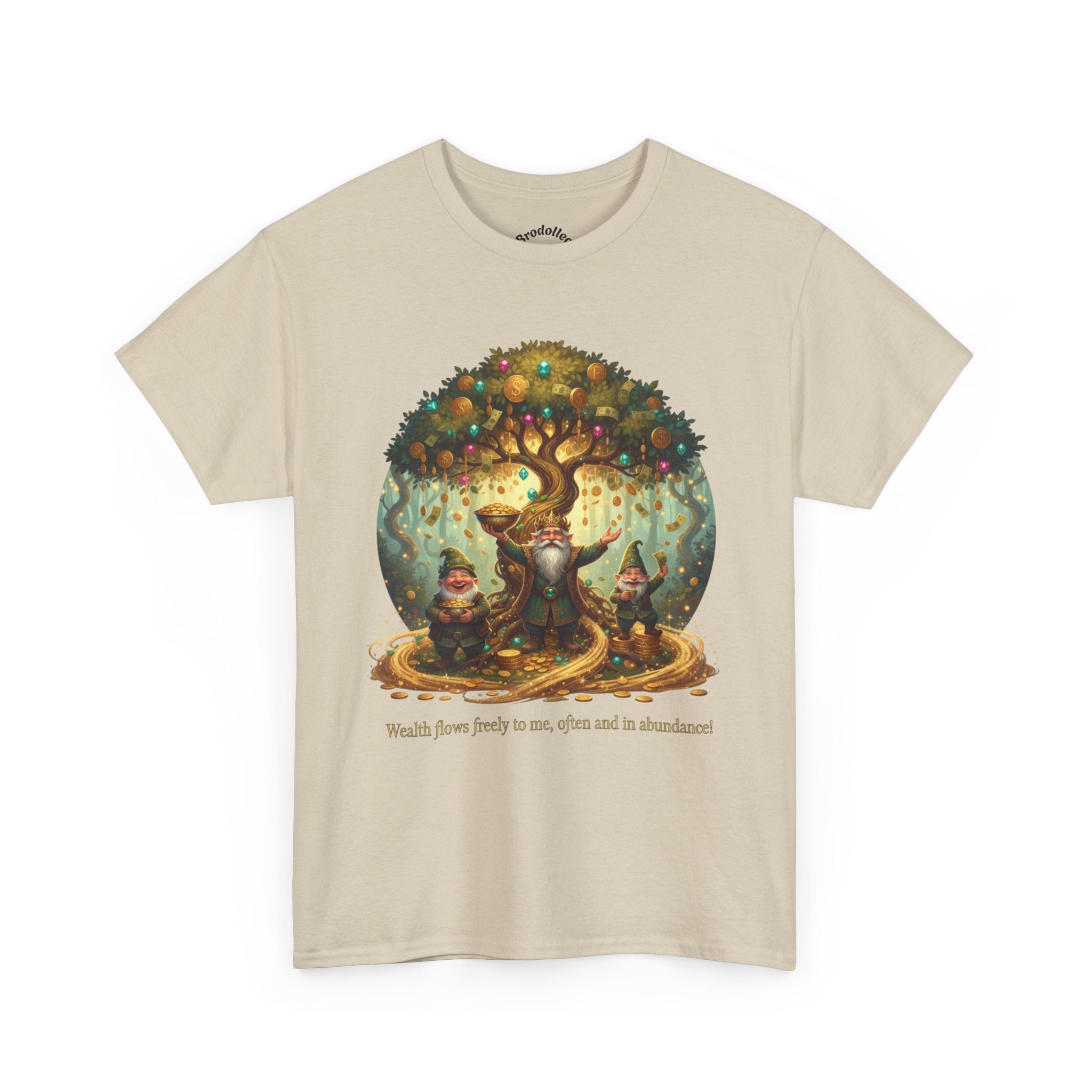 Fantasy Tree Spirits T-Shirt — "Walks from body to me, often in a shadow" Graphic Tee