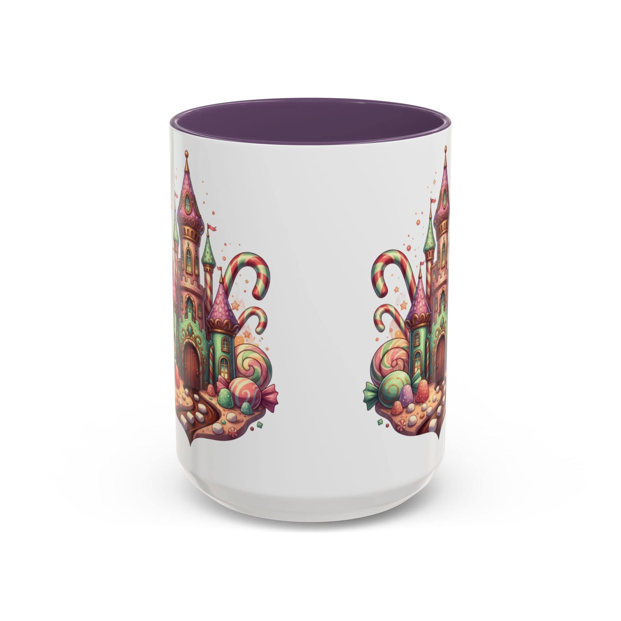 Candy Castle Coffee Mug — Whimsical Sweet Shoppe Accent Mug (11/15 oz)