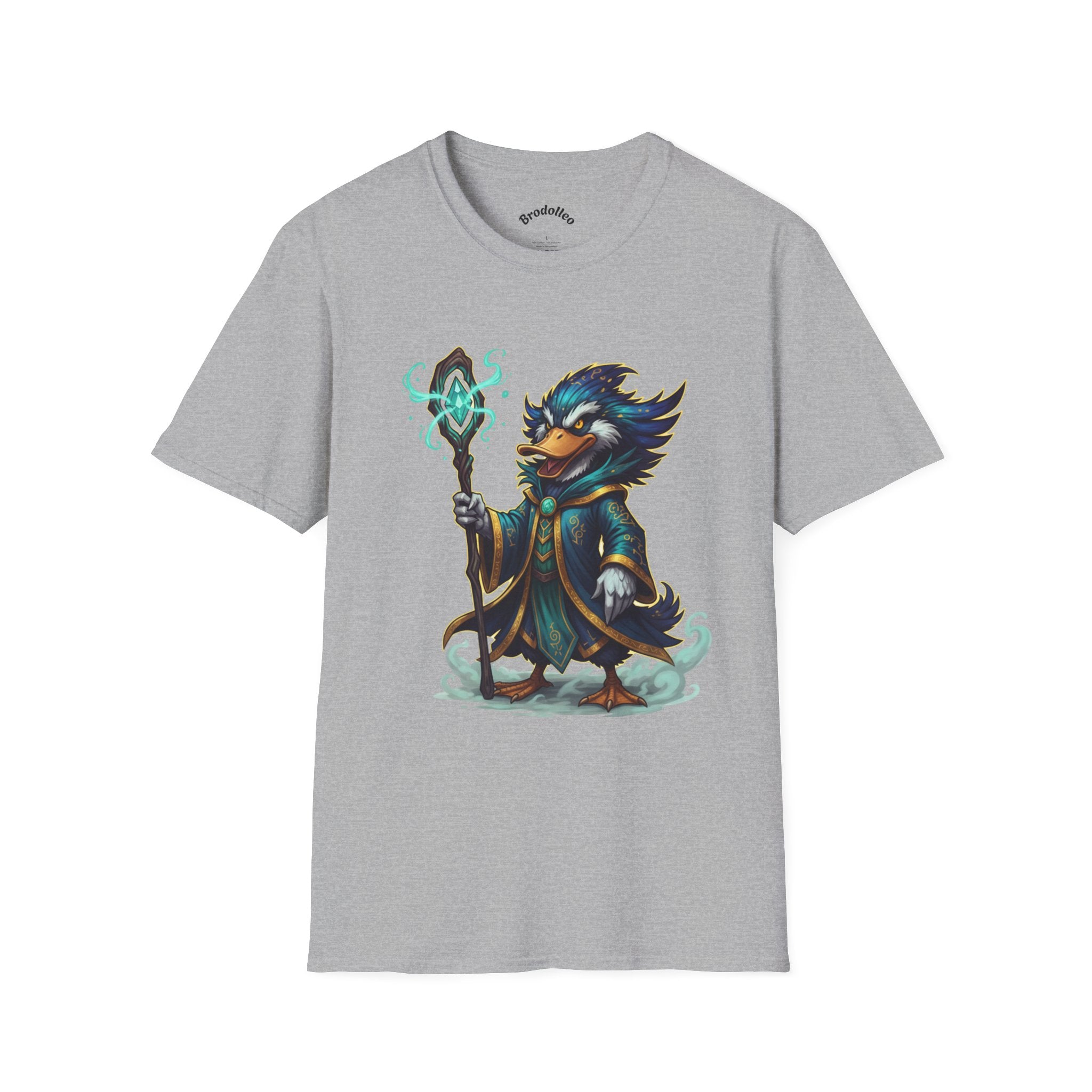 Mage Penguin Graphic T-Shirt — Cute Fantasy Wizard Penguin Tee