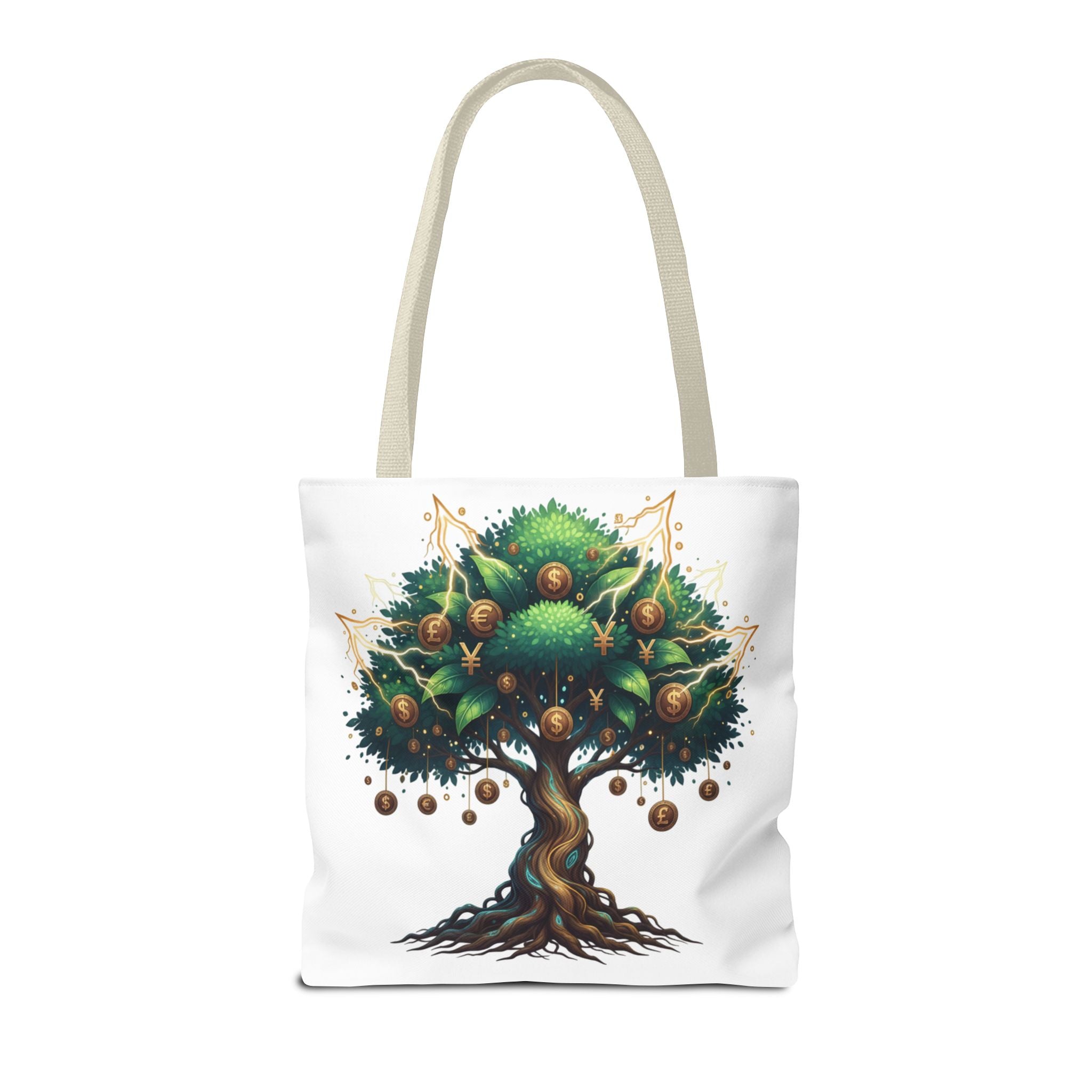 Tree of Life Tote Bag — Botanical Boho Eco Canvas Tote