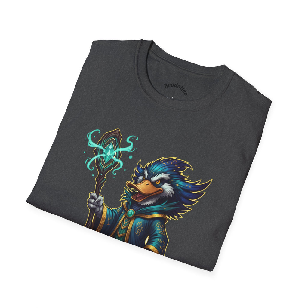 Mage Penguin Graphic T-Shirt — Cute Fantasy Wizard Penguin Tee