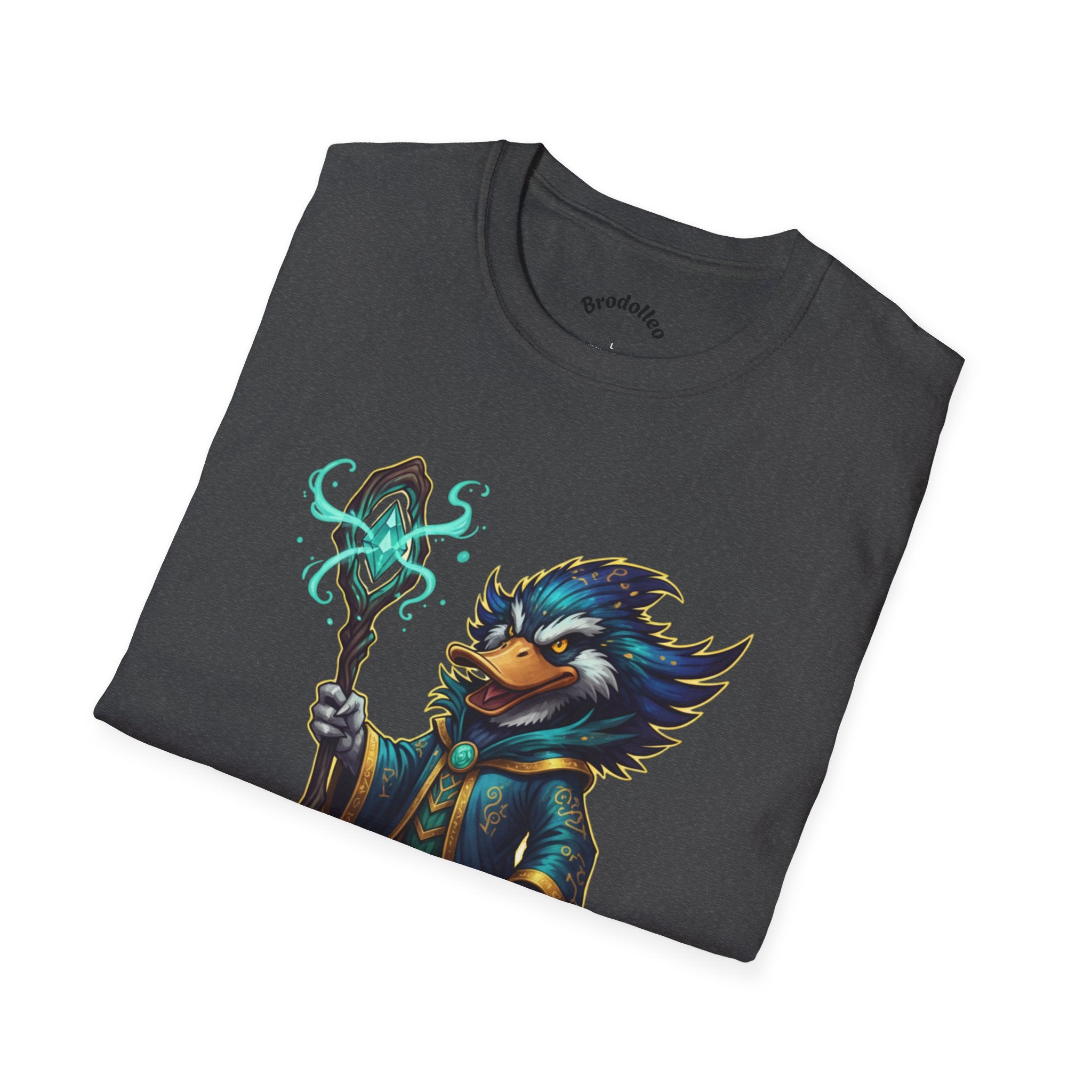 Mage Penguin Graphic T-Shirt — Cute Fantasy Wizard Penguin Tee