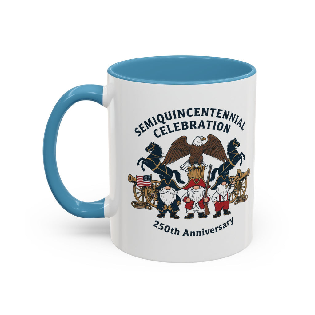 Coffee Mug — Semiquincentennial Celebration 250th Anniversary Patriotic Design