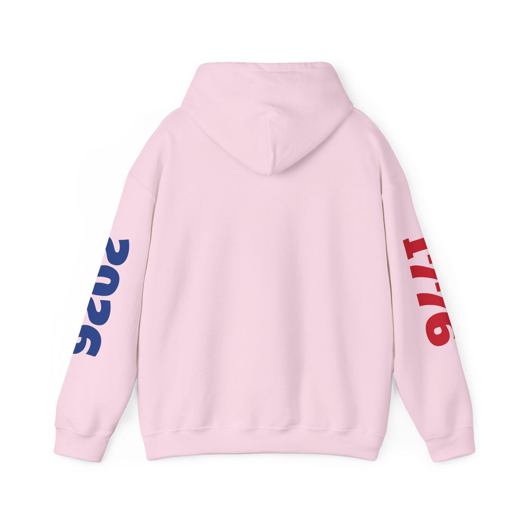 Centennial Gnome Hoodie — 1776 & 2026 Patriotic Anniversary Sweatshirt