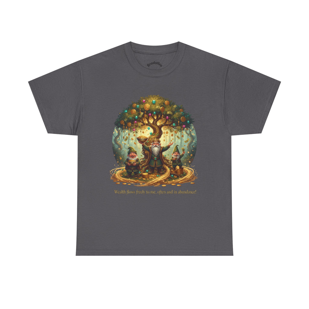 Fantasy Tree Spirits T-Shirt — "Walks from body to me, often in a shadow" Graphic Tee