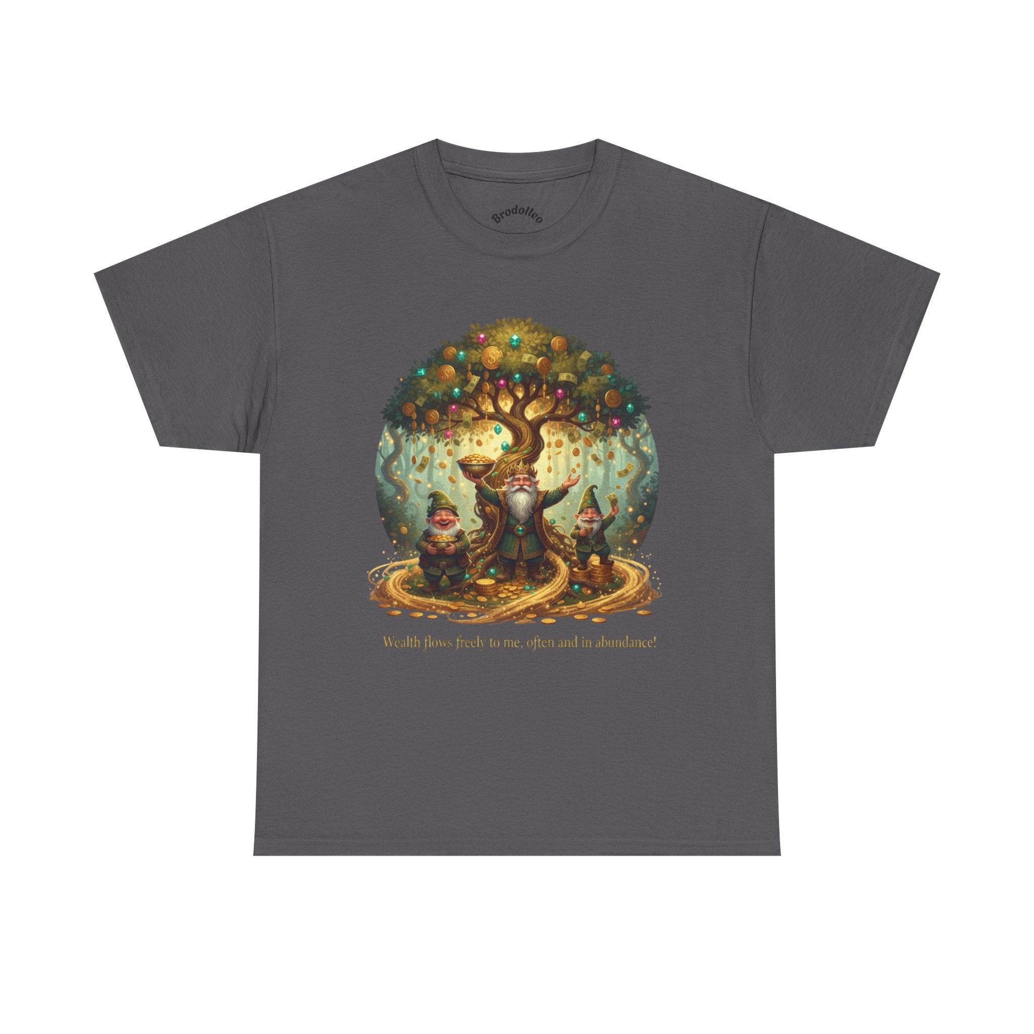 Fantasy Tree Spirits T-Shirt — "Walks from body to me, often in a shadow" Graphic Tee
