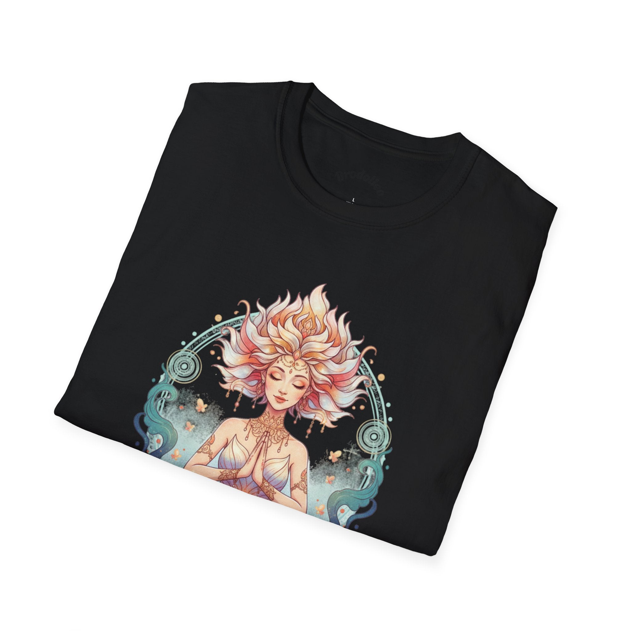 Meditation Lotus T-Shirt — Namaste the Day Yoga Tee