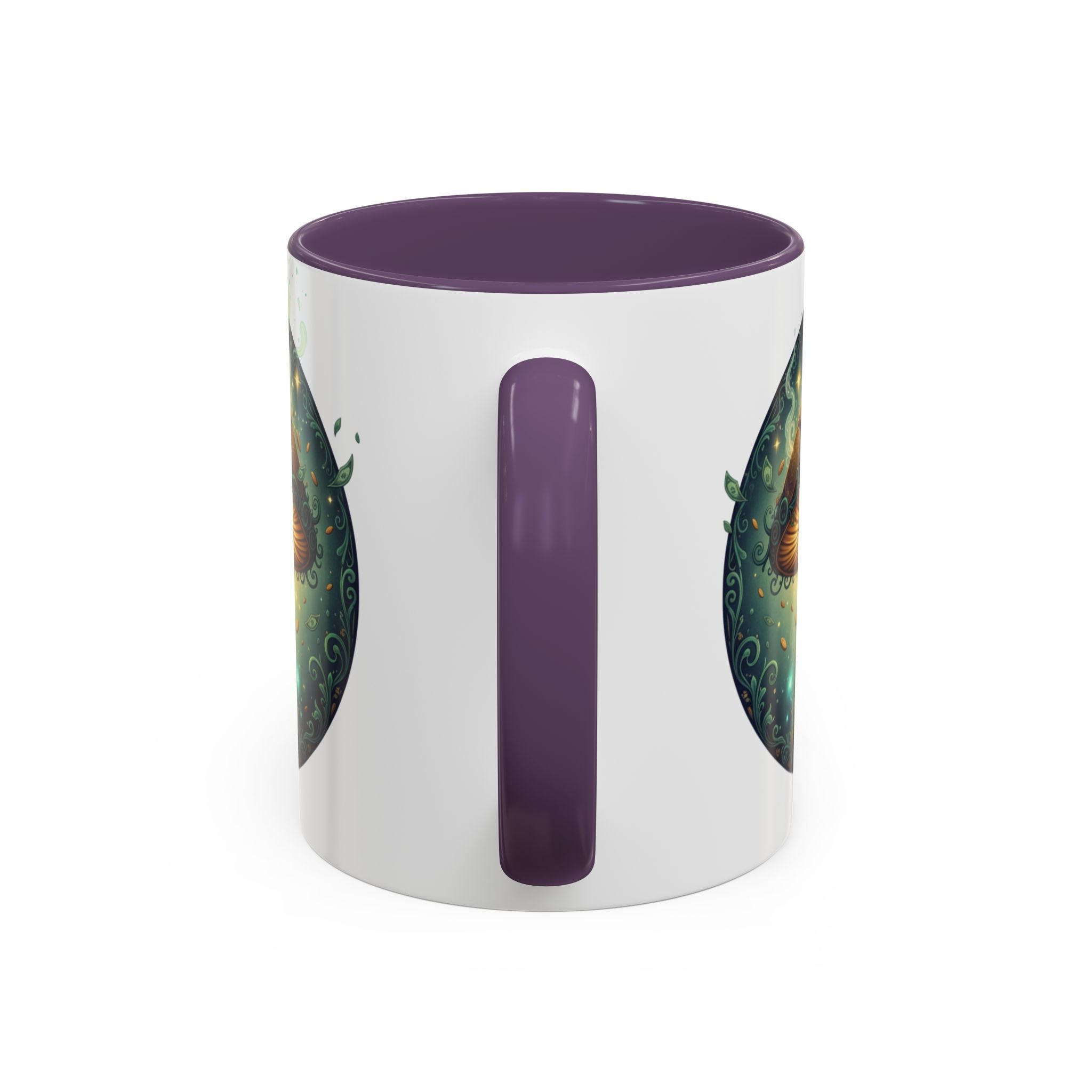 Mushroom Alchemy Coffee Mug — "Money flows to me freely, given, and in abundance" (11/15oz)