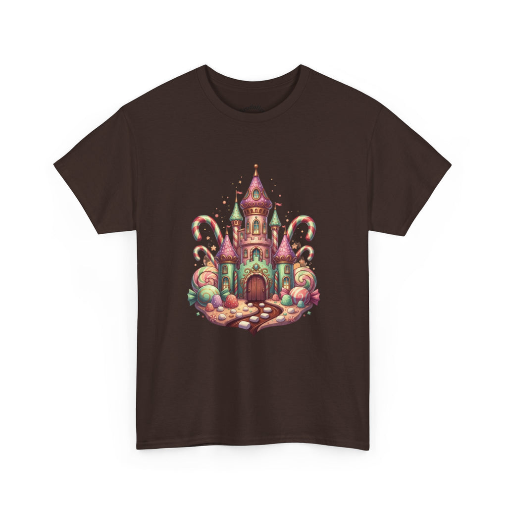 Candy Castle T-Shirt — Whimsical Fairy Tale Castle Tee