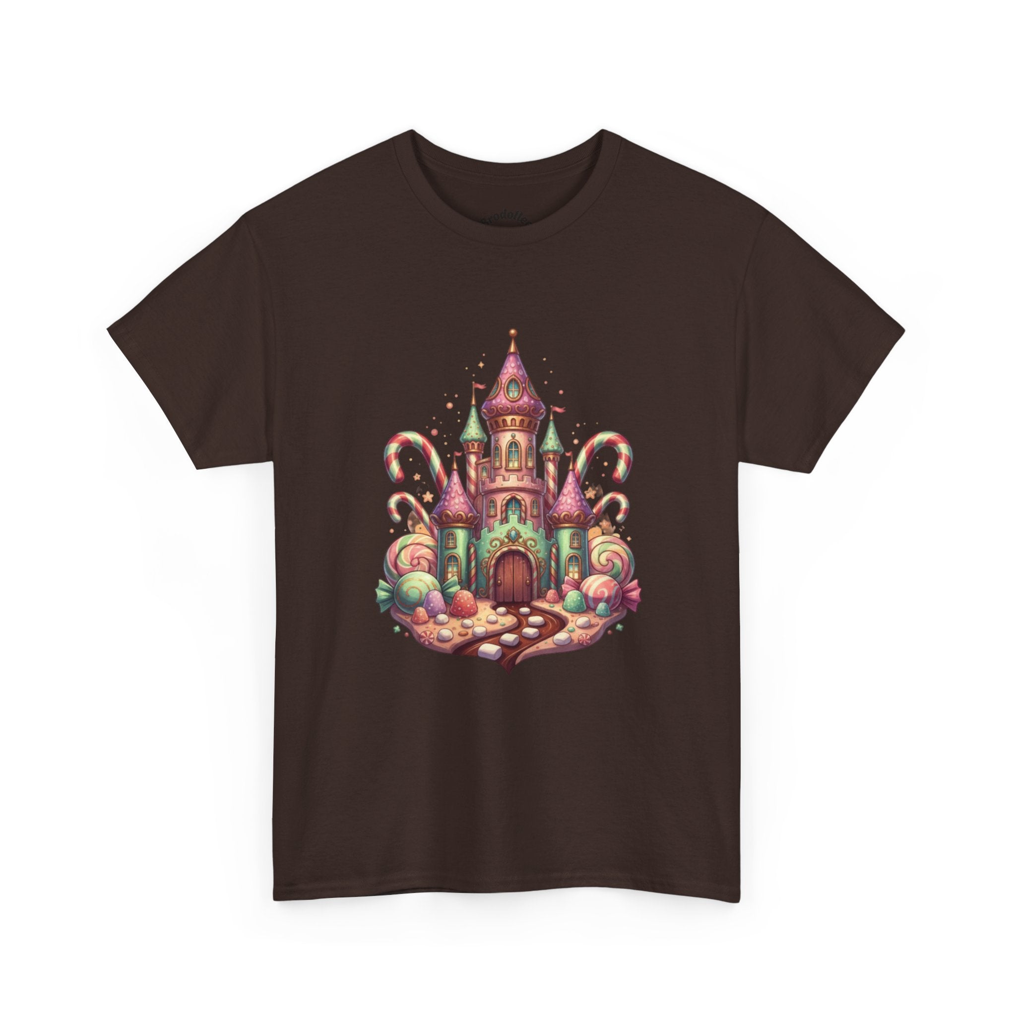 Candy Castle T-Shirt — Whimsical Fairy Tale Castle Tee