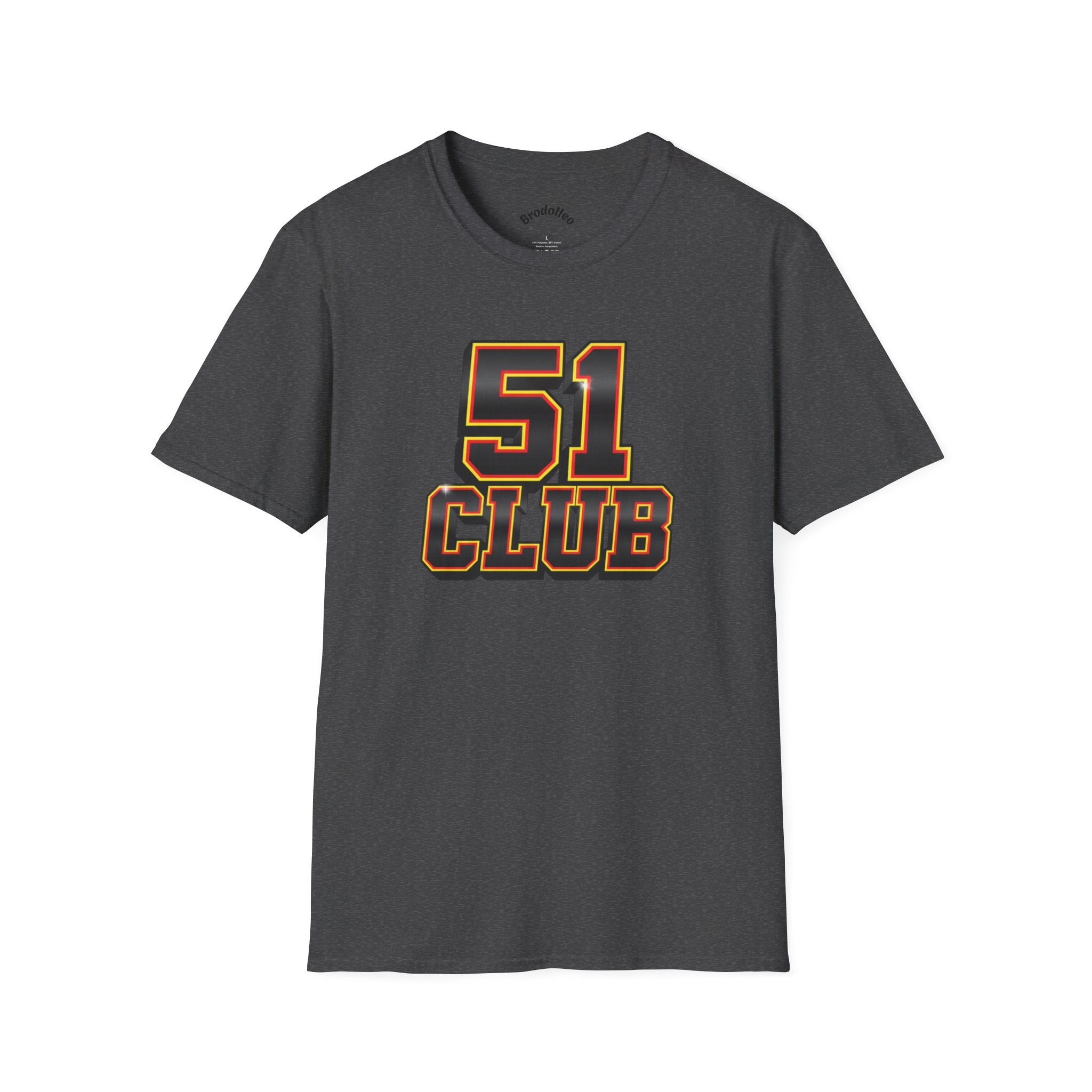 51 Club T‑Shirt — Vintage Collegiate Number Graphic Tee