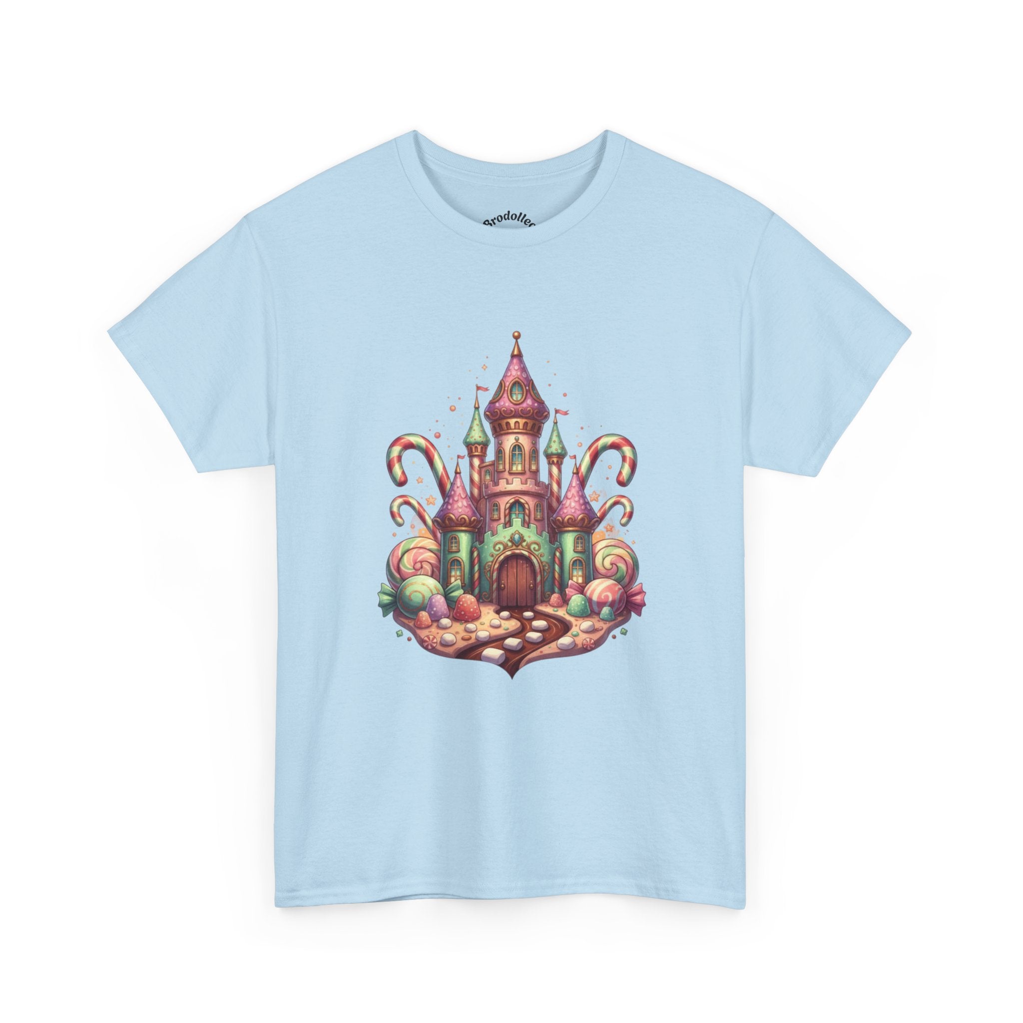 Candy Castle T-Shirt — Whimsical Fairy Tale Castle Tee
