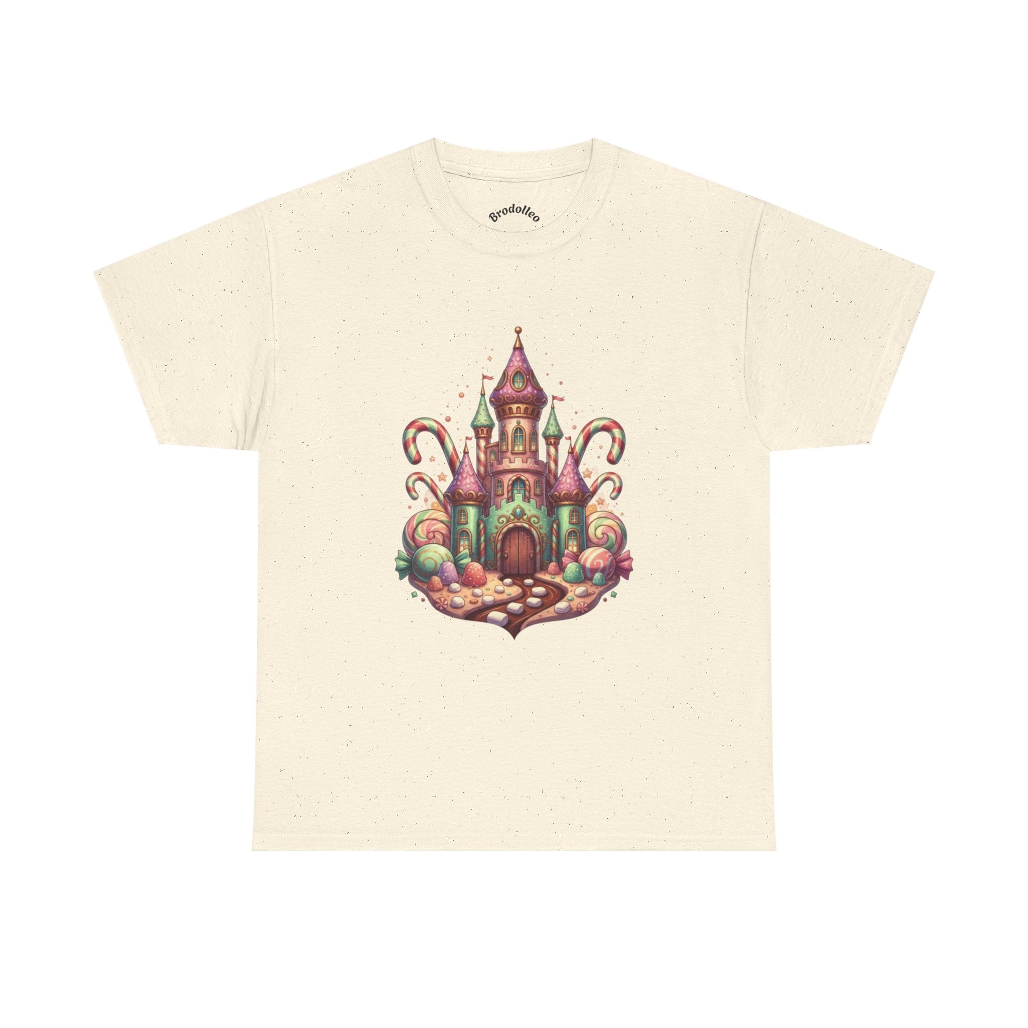 Candy Castle T-Shirt — Whimsical Fairy Tale Castle Tee
