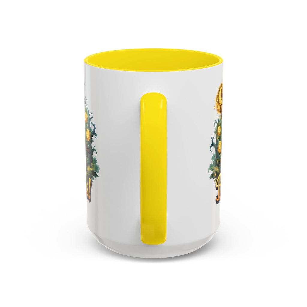 Going Bananas! Witch Banana Accent Coffee Mug — Fun Halloween Coffee Cup (11/15oz)
