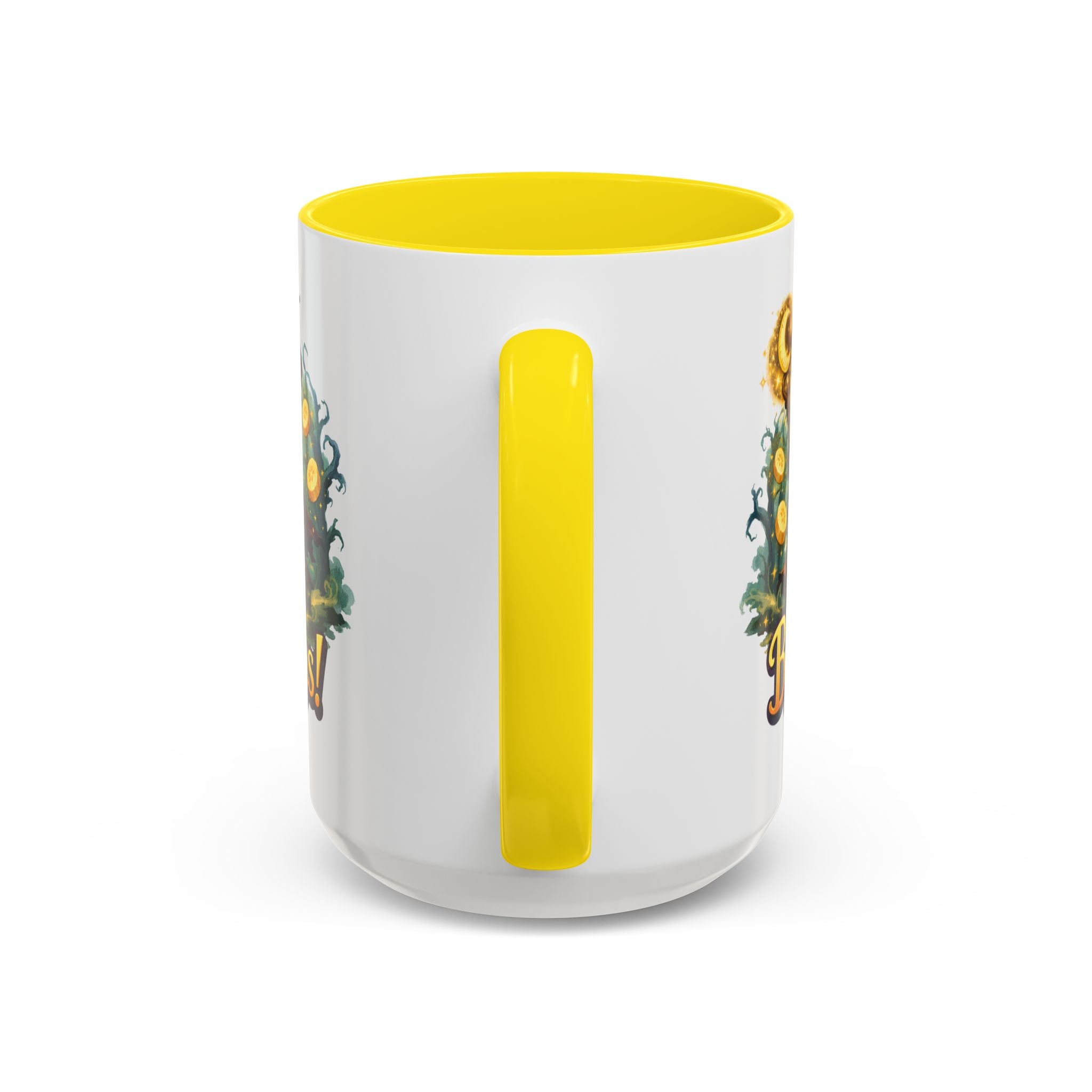 Going Bananas! Witch Banana Accent Coffee Mug — Fun Halloween Coffee Cup (11/15oz)