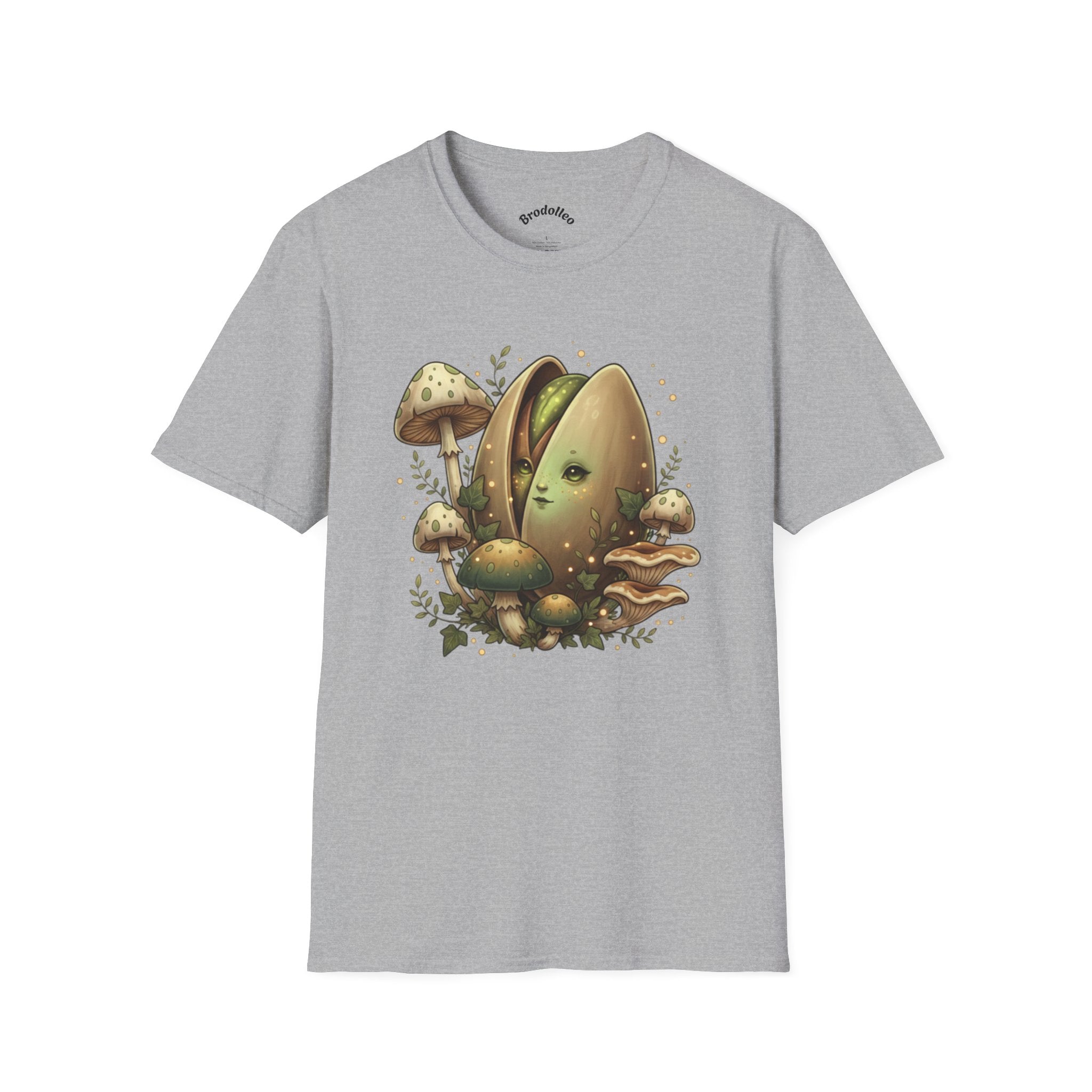 Mushroom Hatchling Tee — Cute Fantasy Fungi Graphic T-Shirt