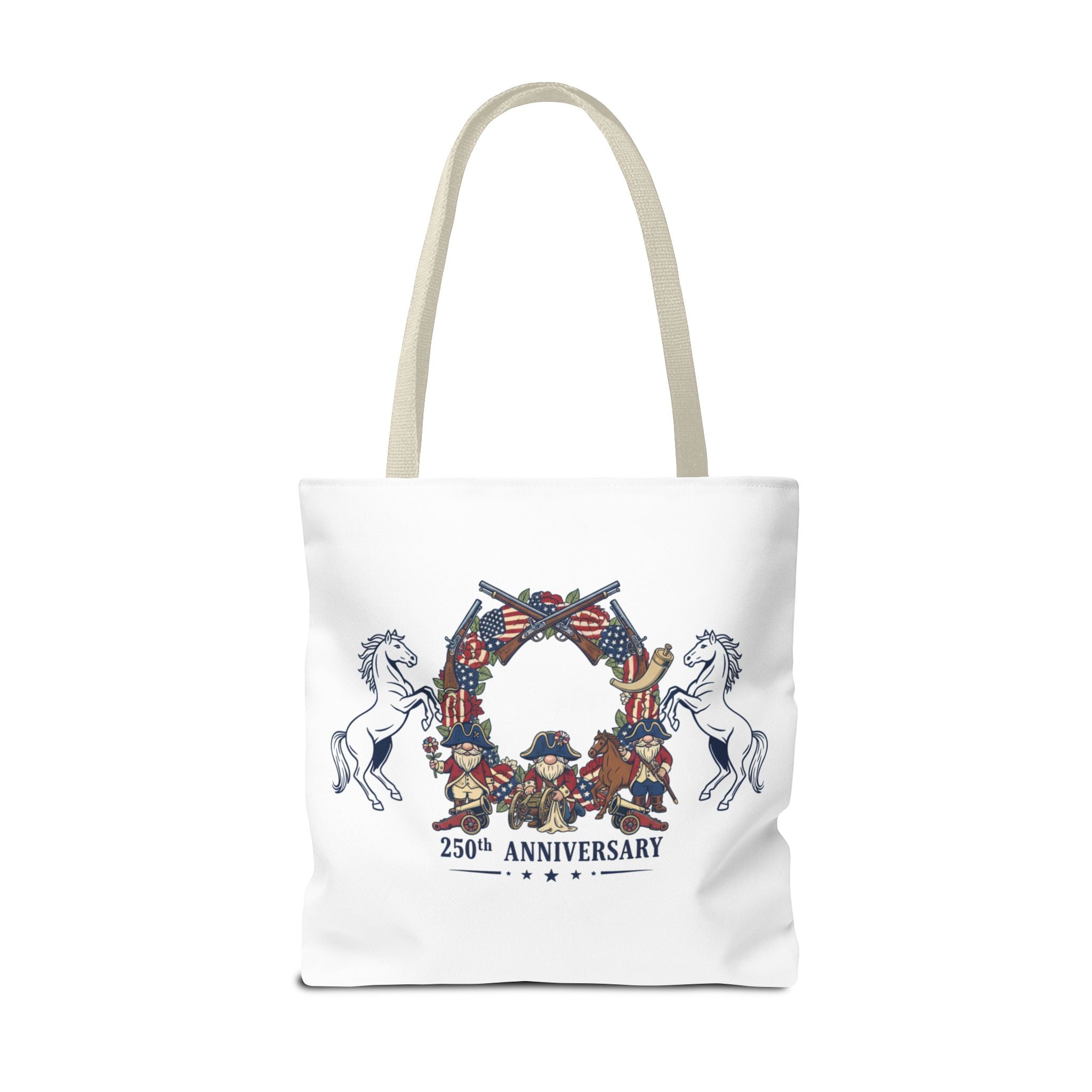 Anniversary Cowboy Tote Bag — 25th Anniversary Western Canvas Tote