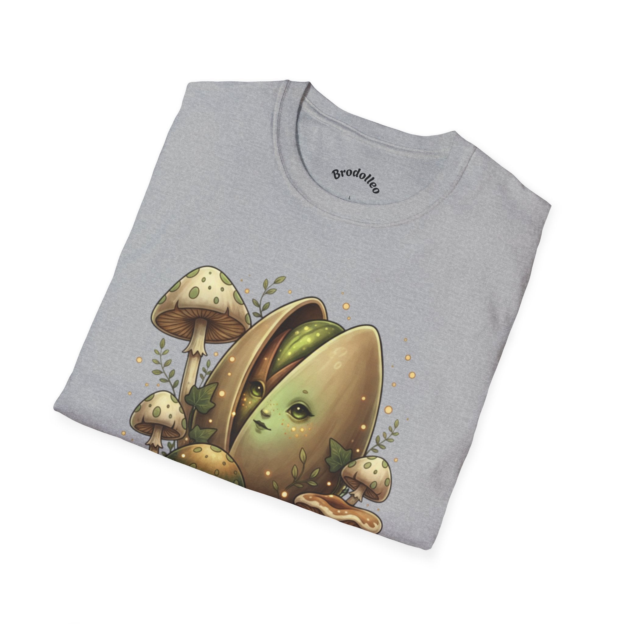 Mushroom Hatchling Tee — Cute Fantasy Fungi Graphic T-Shirt