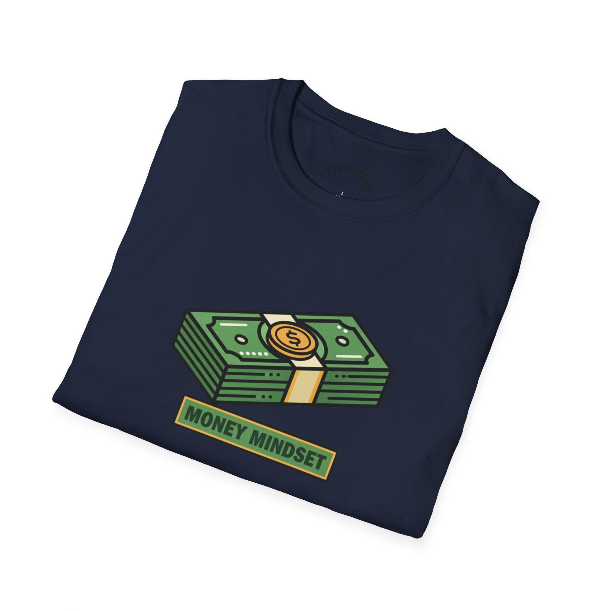 Money Mindset T-Shirt — Stacked Cash Graphic Tee for Hustlers & Entrepreneurs