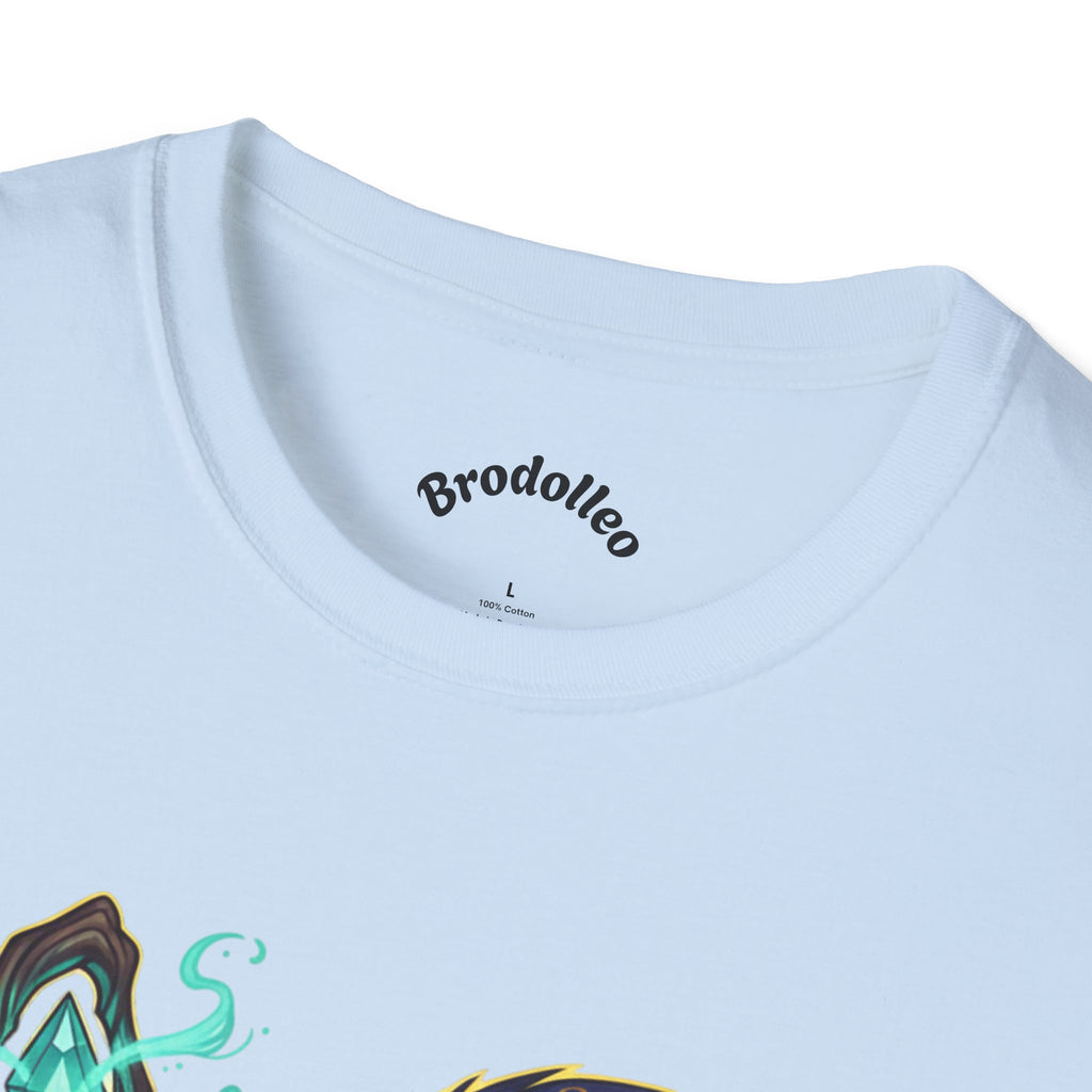 Mage Penguin Graphic T-Shirt — Cute Fantasy Wizard Penguin Tee
