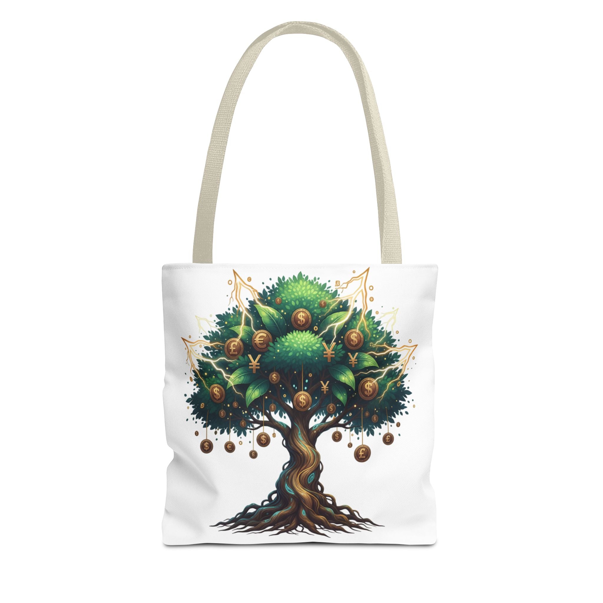 Tree of Life Tote Bag — Botanical Boho Eco Canvas Tote