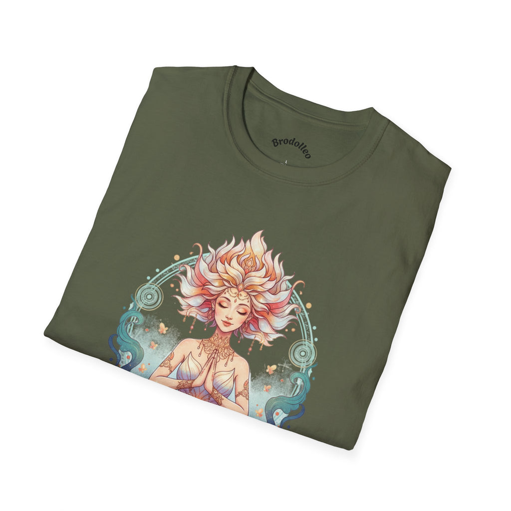 Meditation Lotus T-Shirt — Namaste the Day Yoga Tee