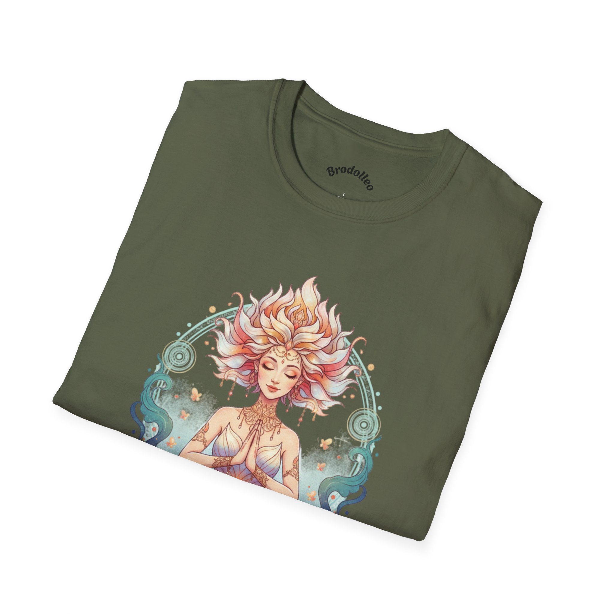Meditation Lotus T-Shirt — Namaste the Day Yoga Tee