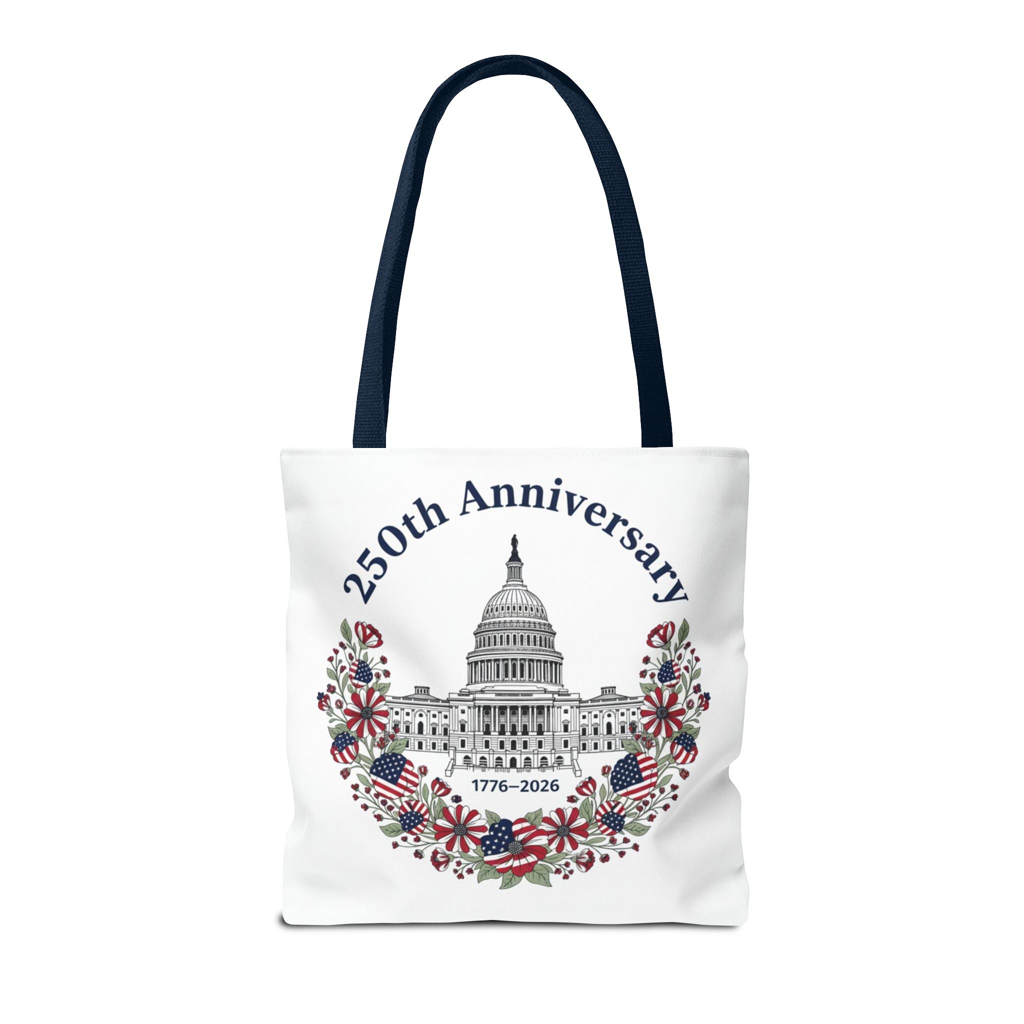 250th Anniversary Capitol Tote Bag — Patriotic USA Commemorative Tote (1776–2026)