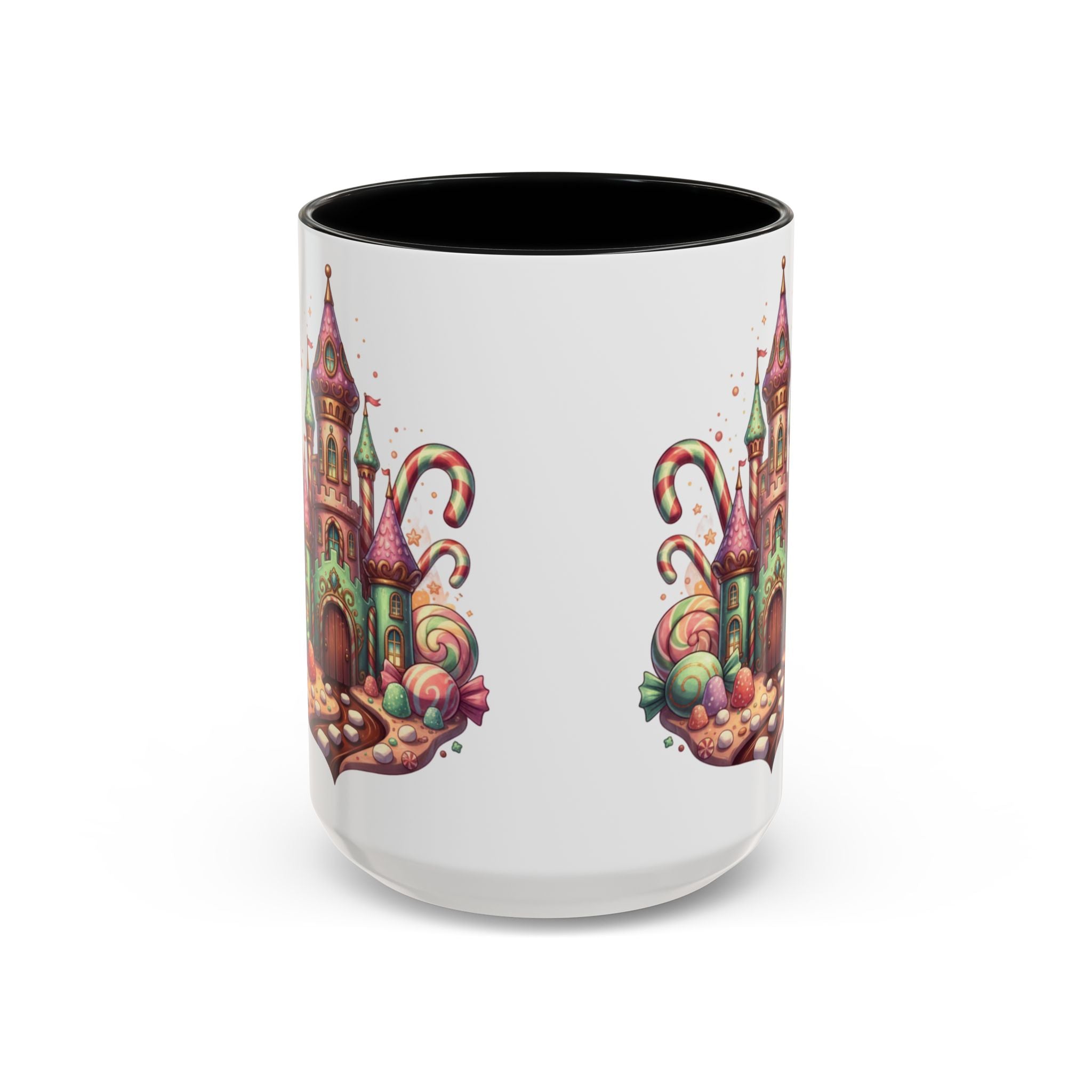 Candy Castle Coffee Mug — Whimsical Sweet Shoppe Accent Mug (11/15 oz)