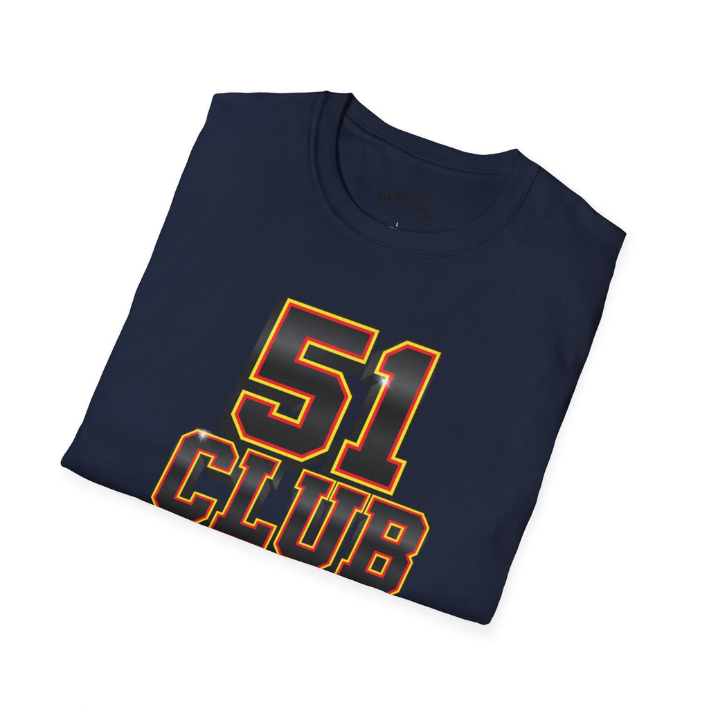 51 Club T‑Shirt — Vintage Collegiate Number Graphic Tee