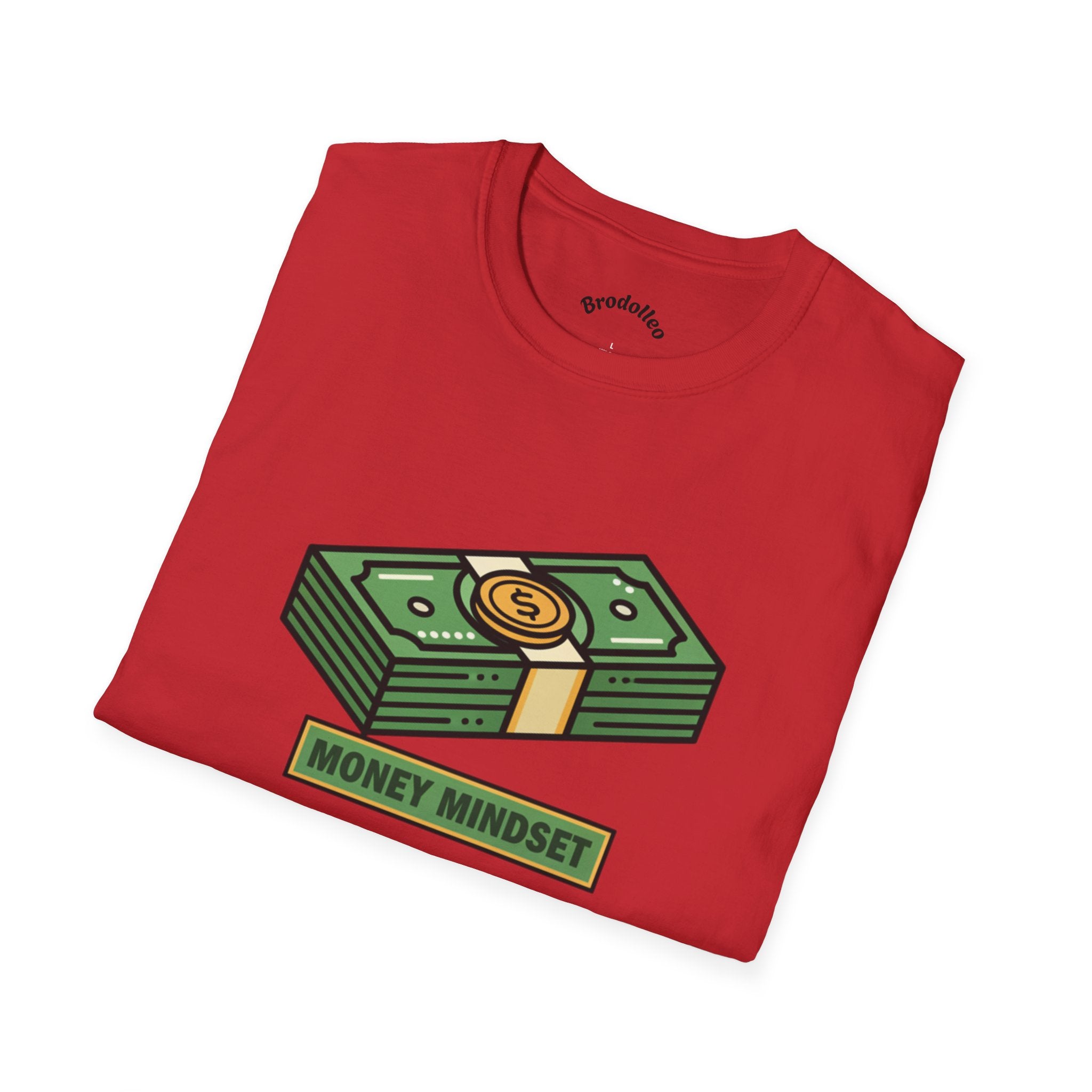 Money Mindset T-Shirt — Stacked Cash Graphic Tee for Hustlers & Entrepreneurs