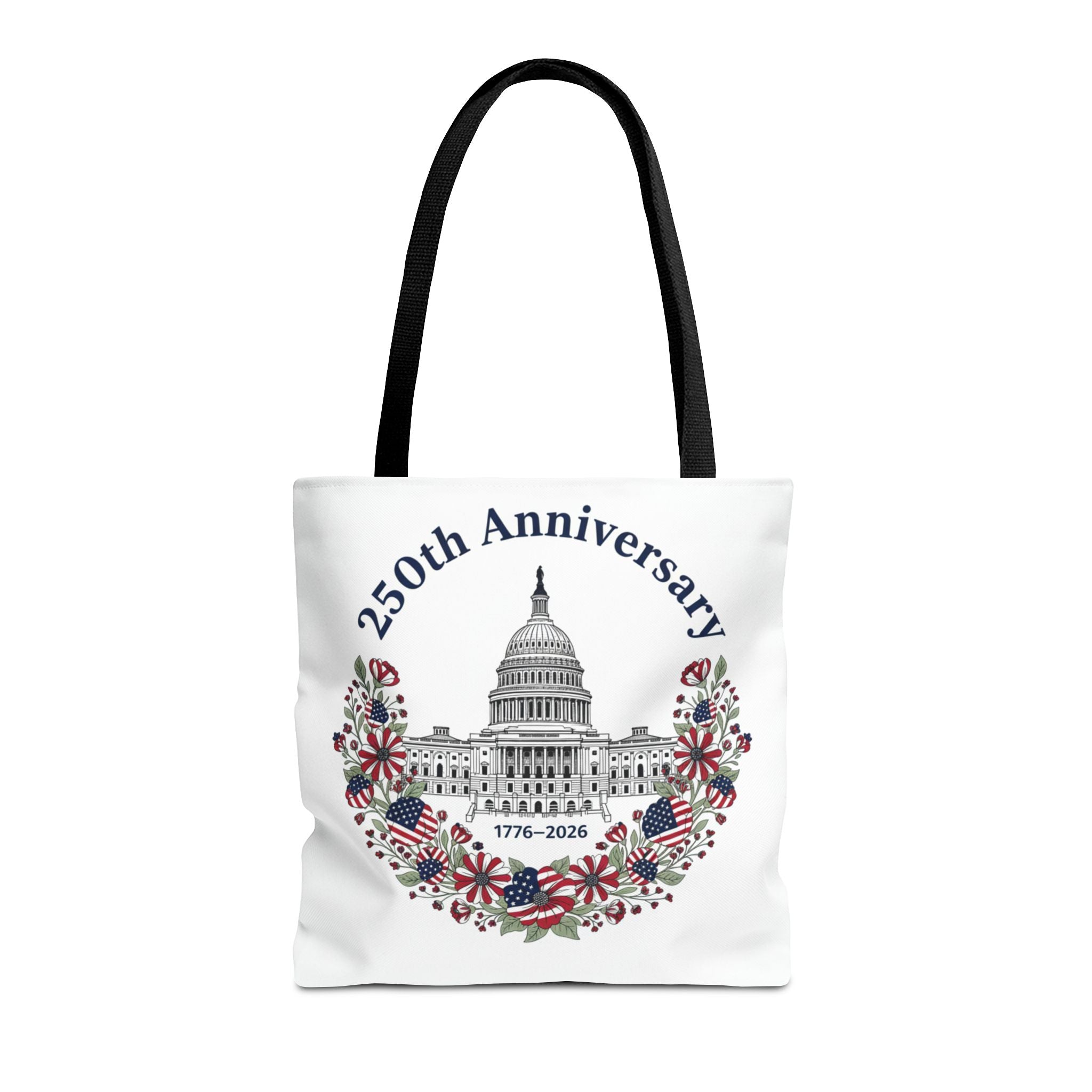 250th Anniversary Capitol Tote Bag — Patriotic USA Commemorative Tote (1776–2026)