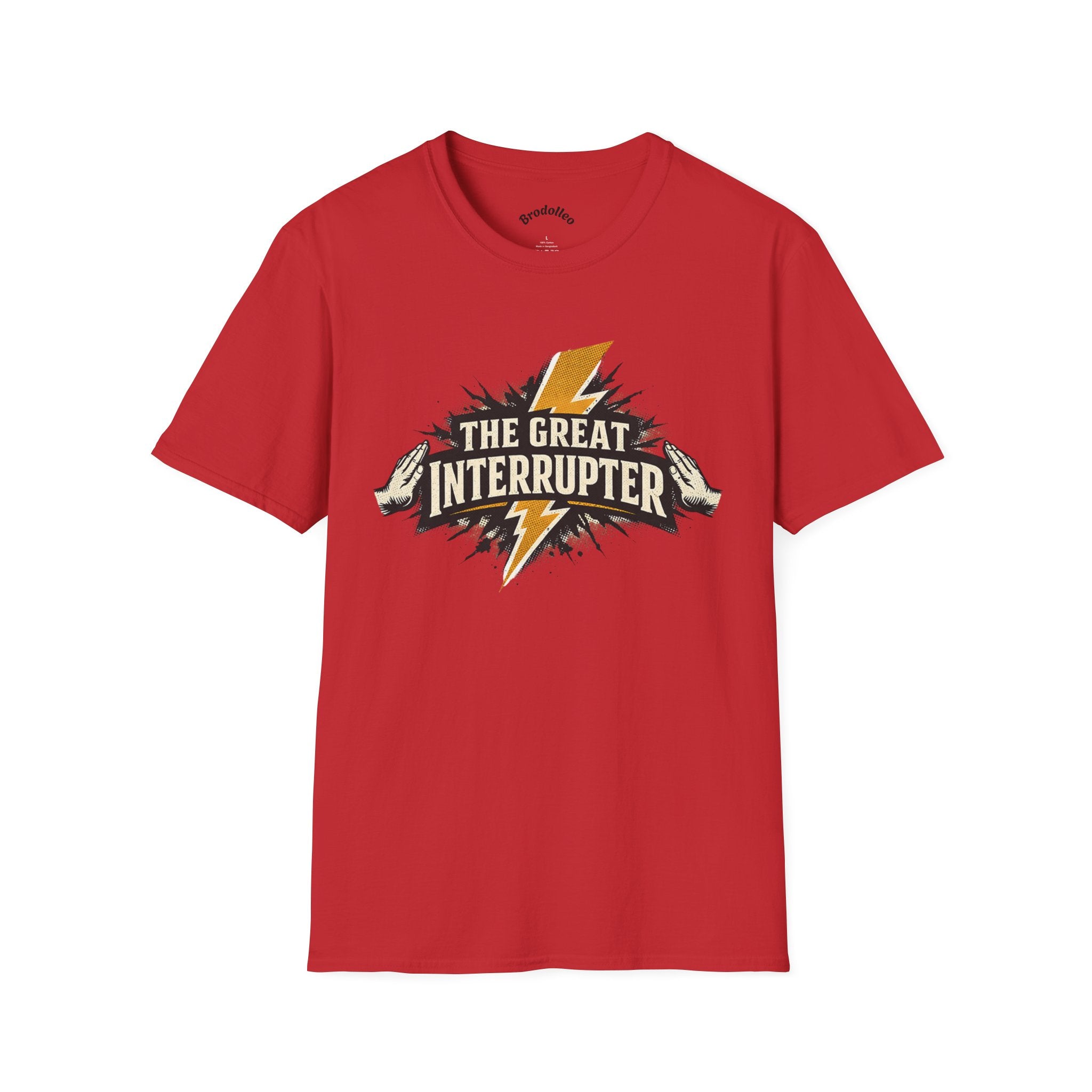 The Great Interrupter T-Shirt — Lightning Bolt Graphic Tee
