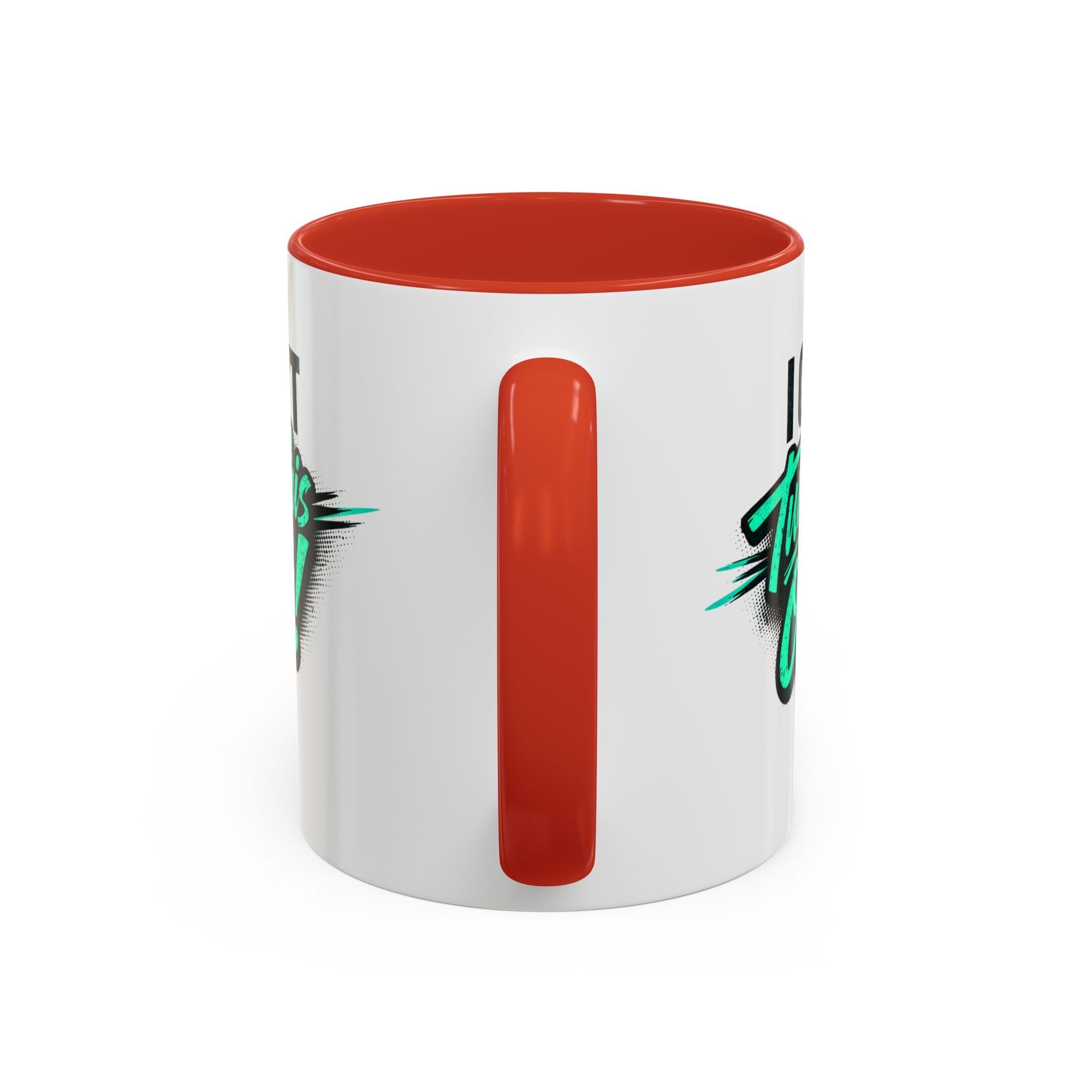 I Can't Turn This Off! Accent Coffee Mug — 11/15oz Inspirational Graphic Mug