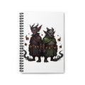 Demonic Goblin Duo Spiral Notebook — Fantasy Sketch Journal
