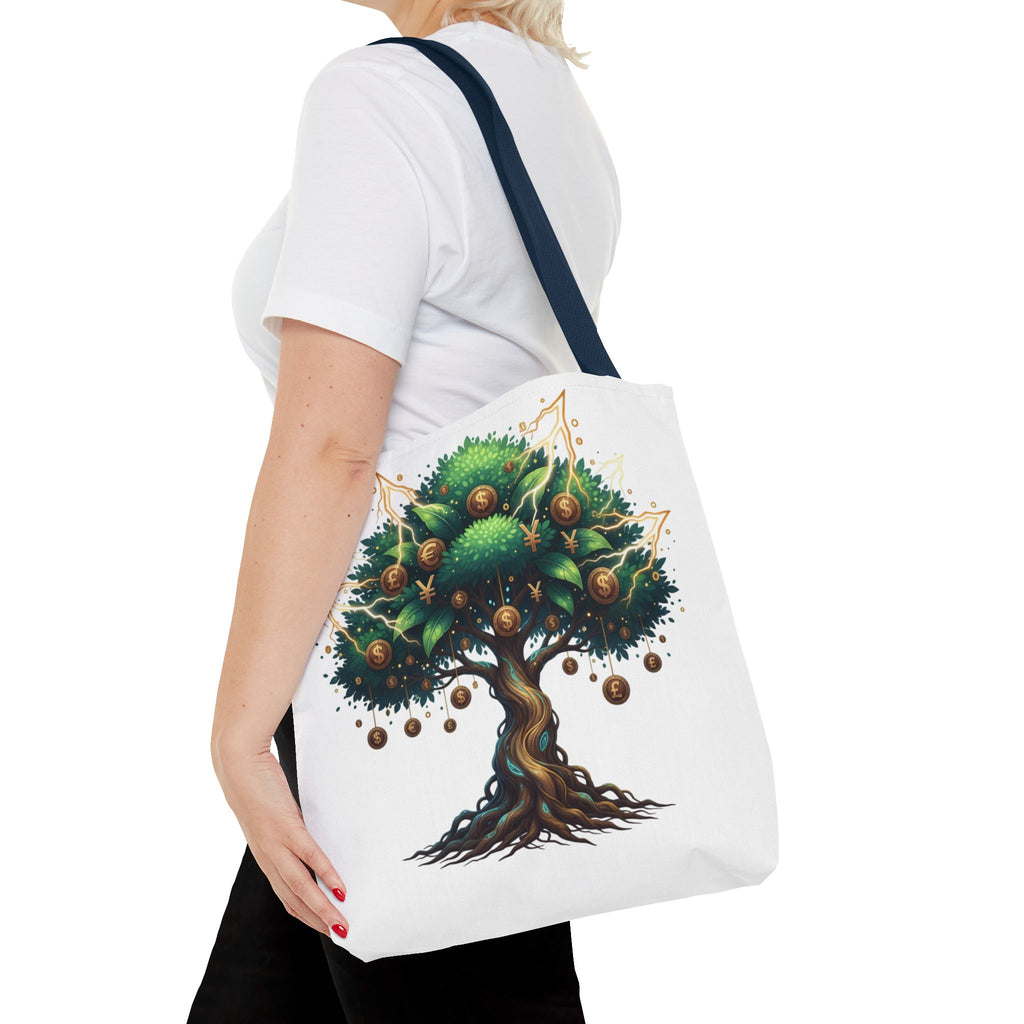 Tree of Life Tote Bag — Botanical Boho Eco Canvas Tote