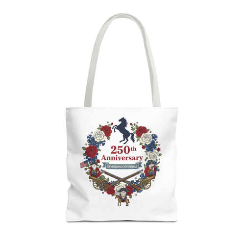 250th Anniversary Floral Wreath Tote