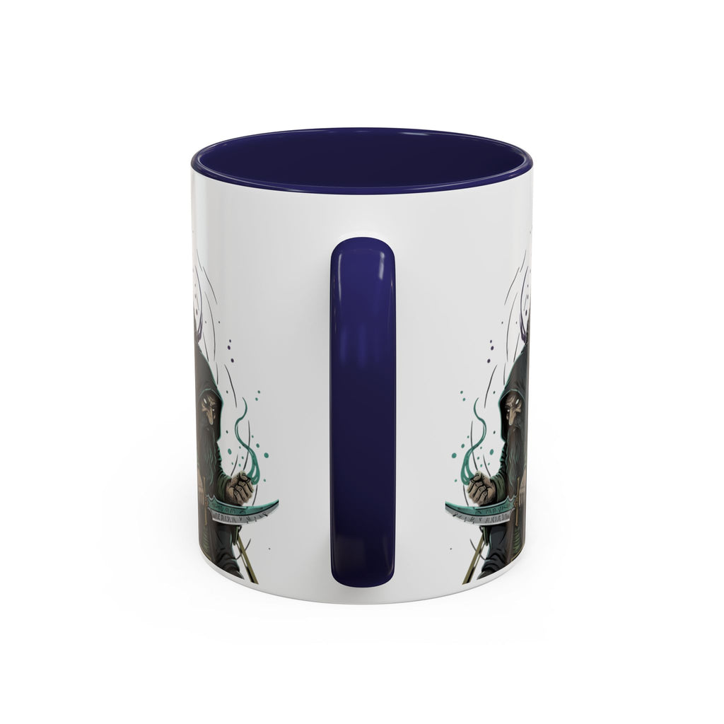 Grim Sorcerer Accent Coffee Mug – Witchy Wizard Magic 11/15oz