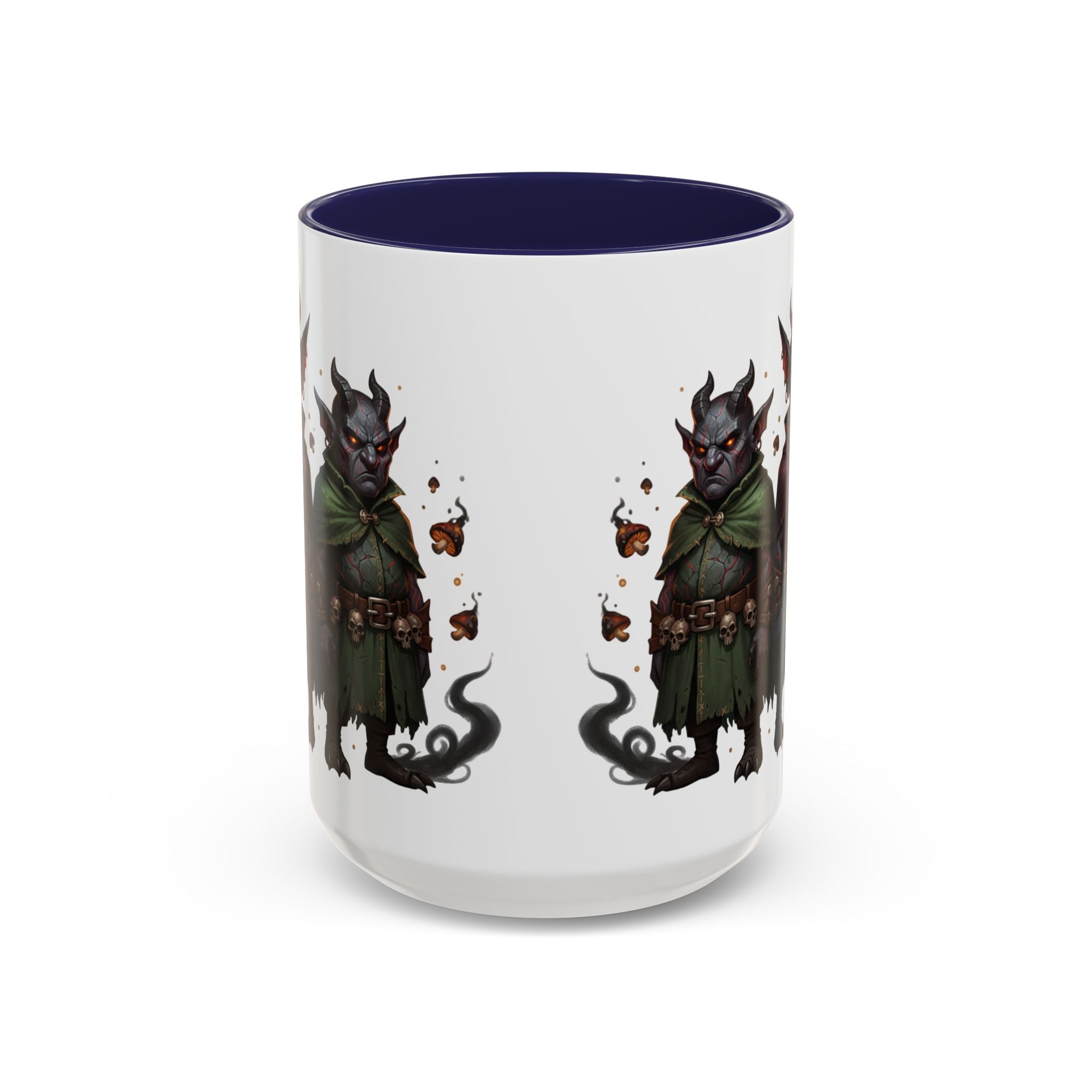 Demon Rogue Duo Coffee Mug – Fantasy RPG Goblin Warlock Design (11/15oz)