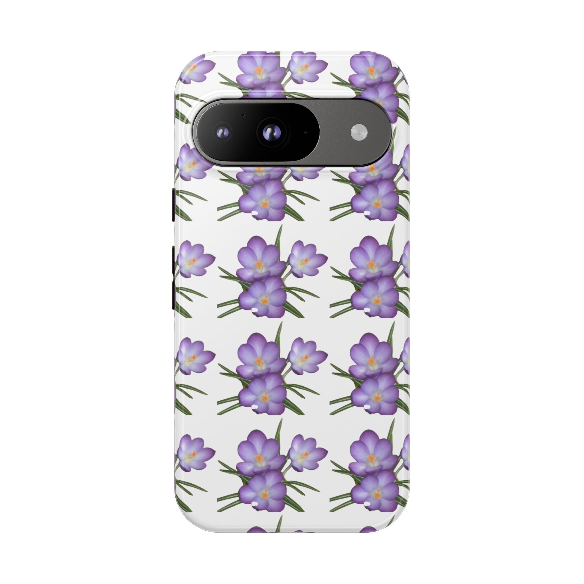 Tough Case — Purple Floral Phone Case